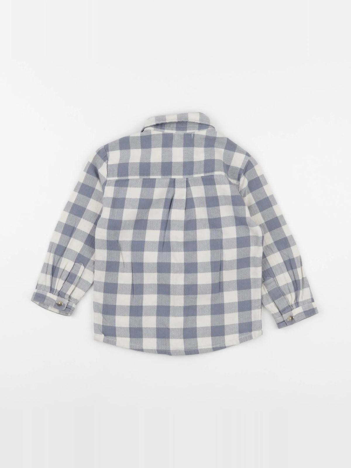 Boutchou - chemise bleu - 24 mois