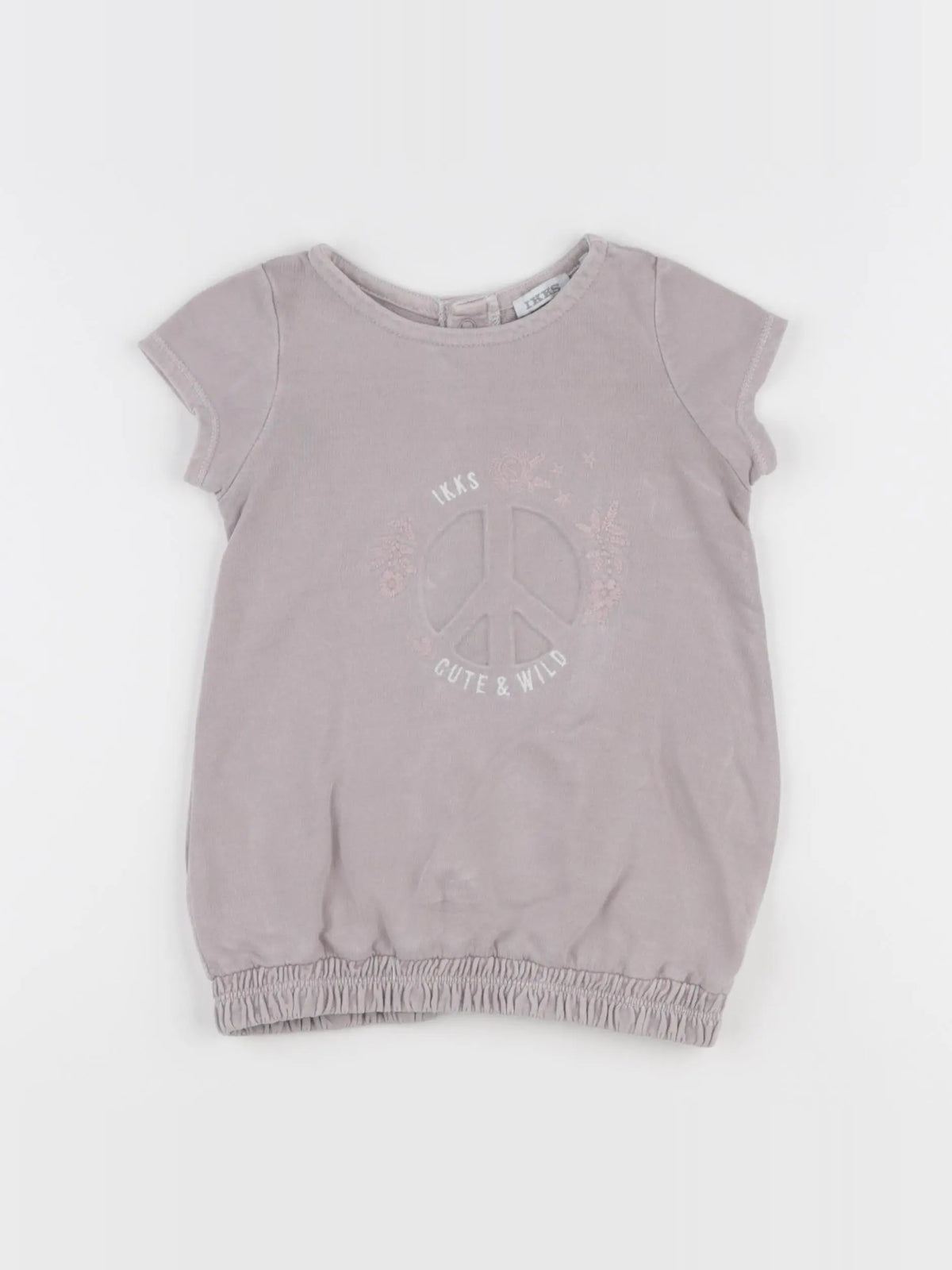 IKKS - robe rose - 6 mois
