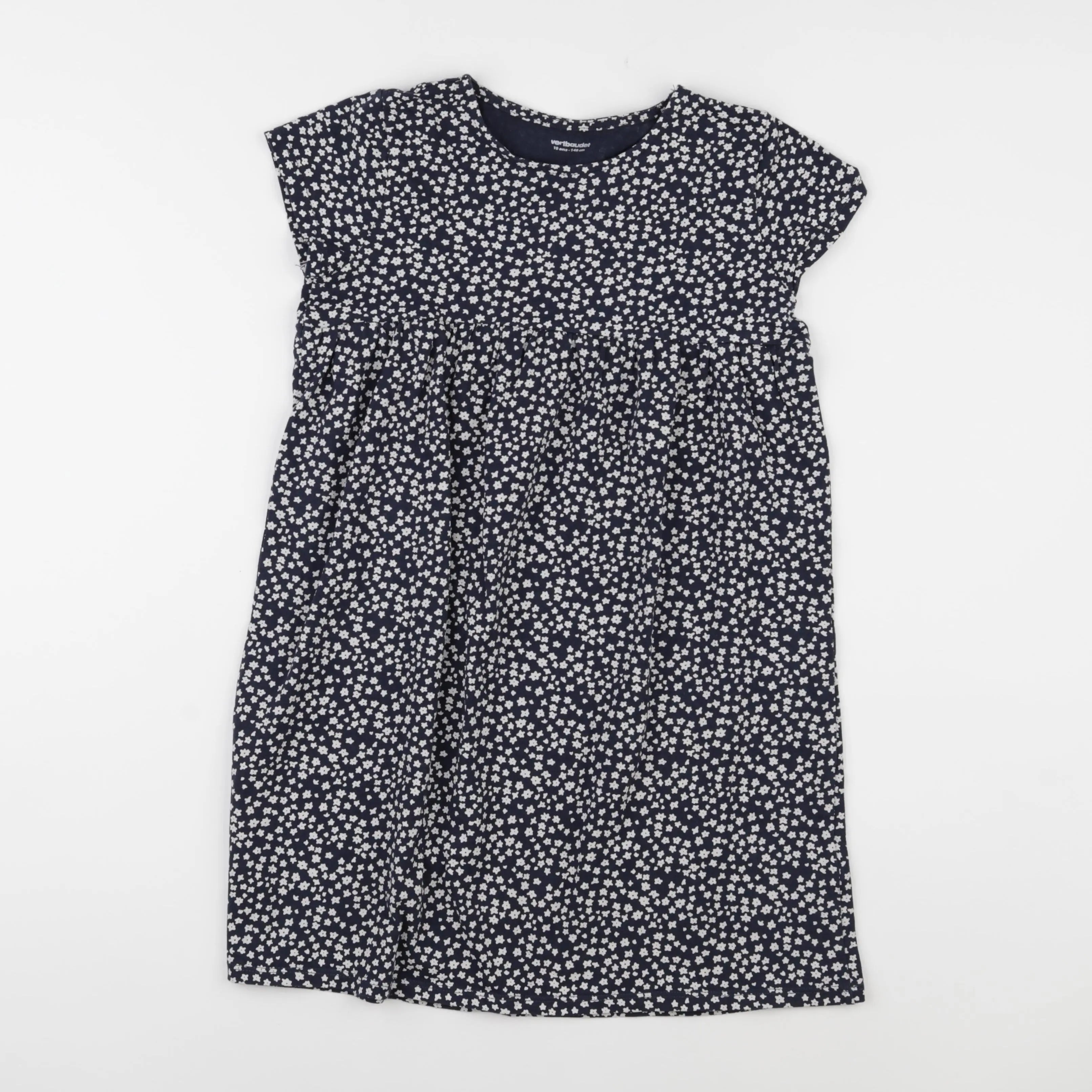 Vertbaudet - robe bleu - 10 ans