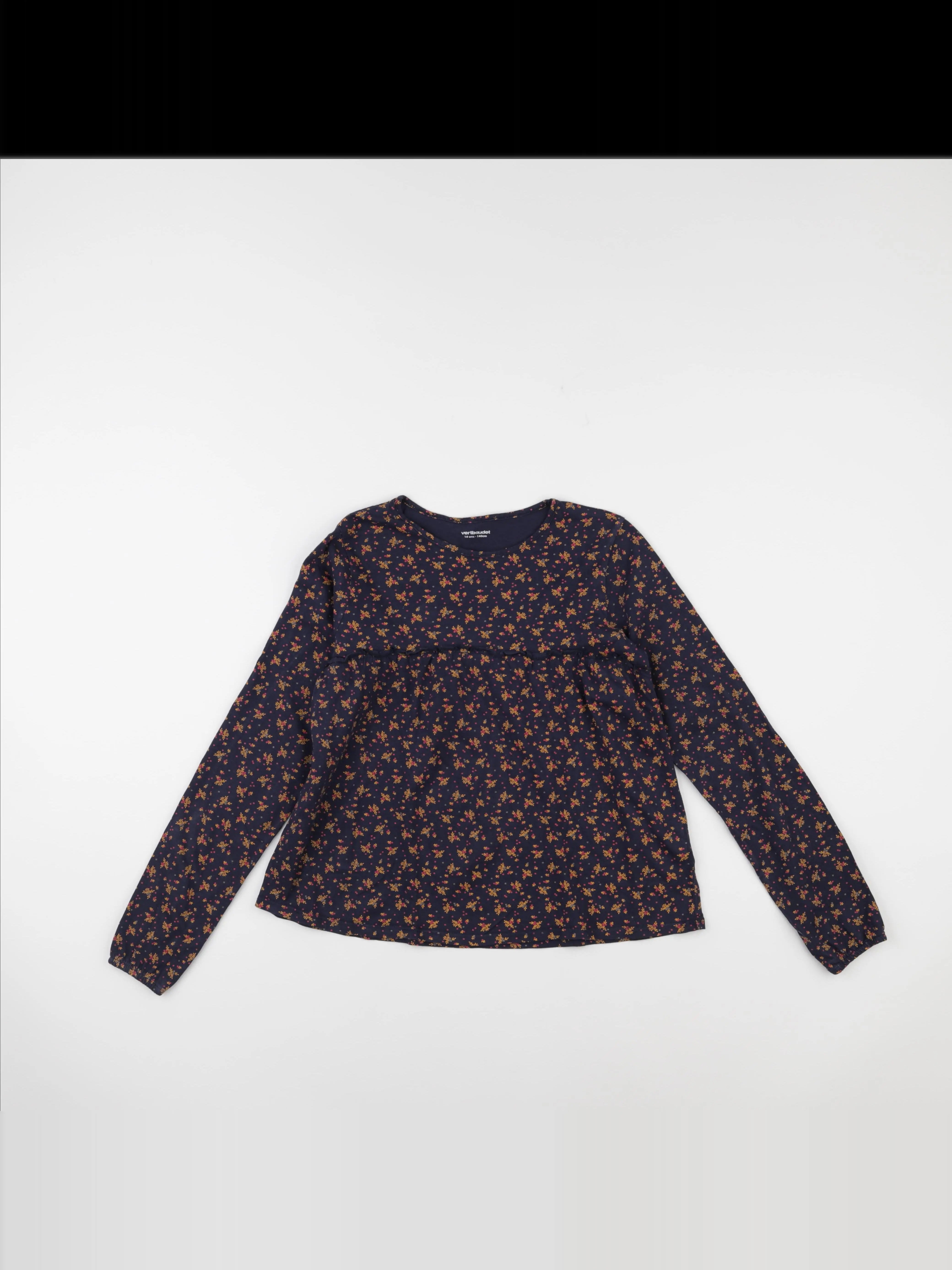 Vertbaudet - tee-shirt bleu - 10 ans