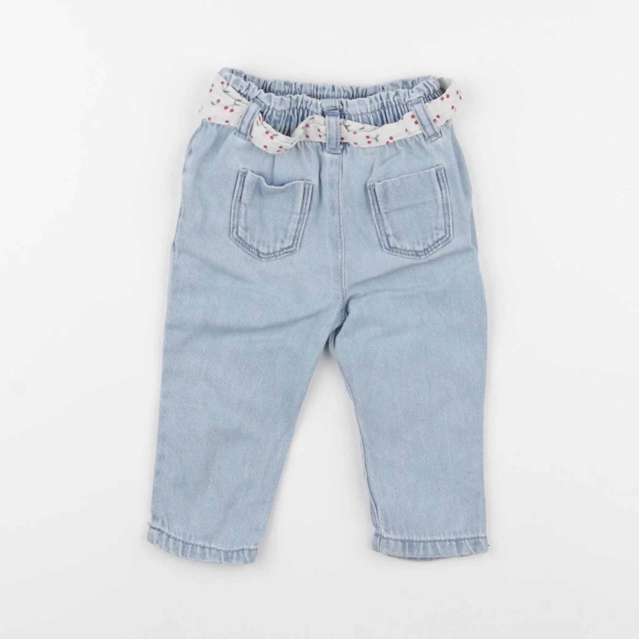 Vertbaudet - jean bleu - 6 mois