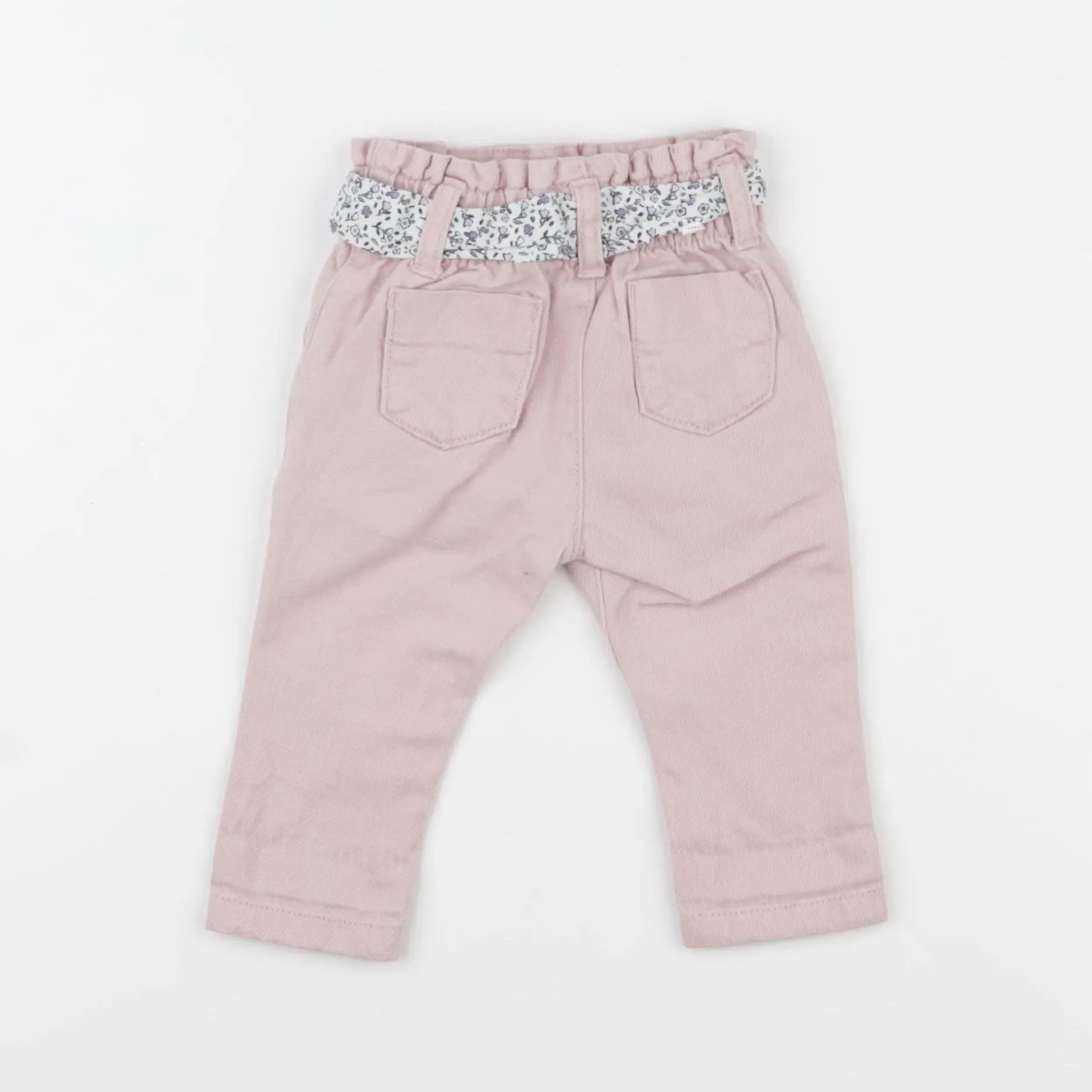 Vertbaudet - jean rose - 3 mois