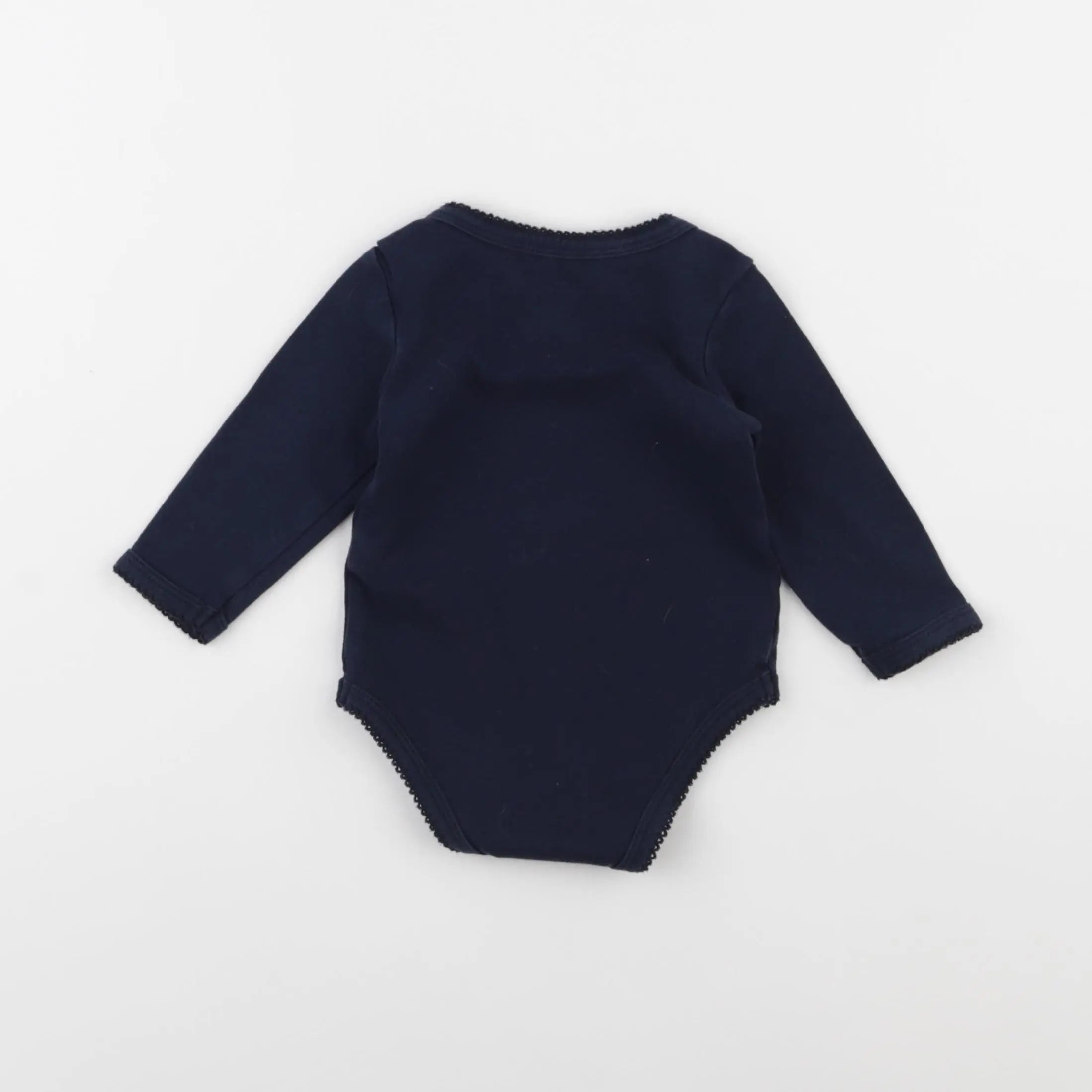 Vertbaudet - body bleu - 9 mois