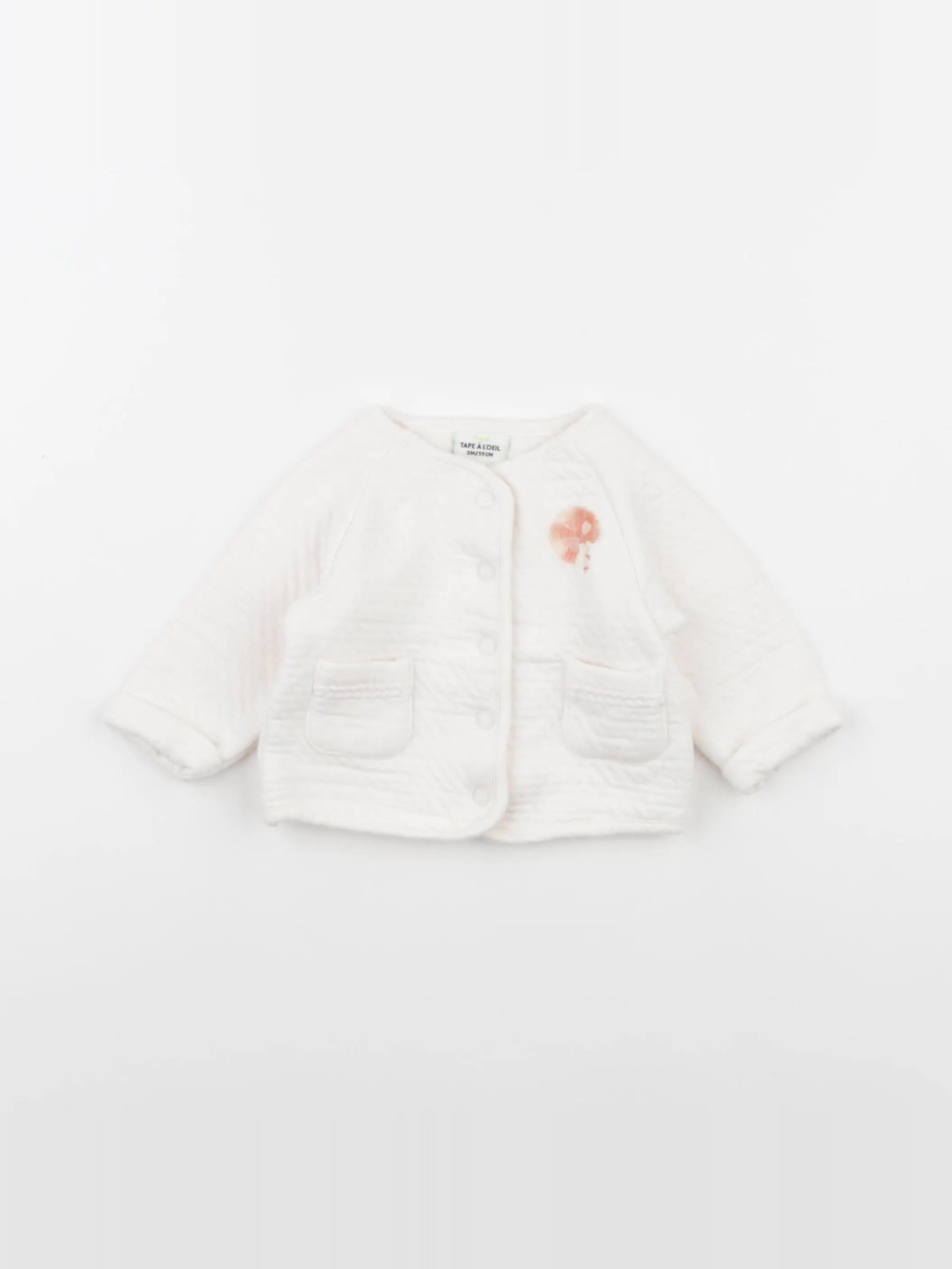 Tape à l'oeil - gilet rose - 3 mois