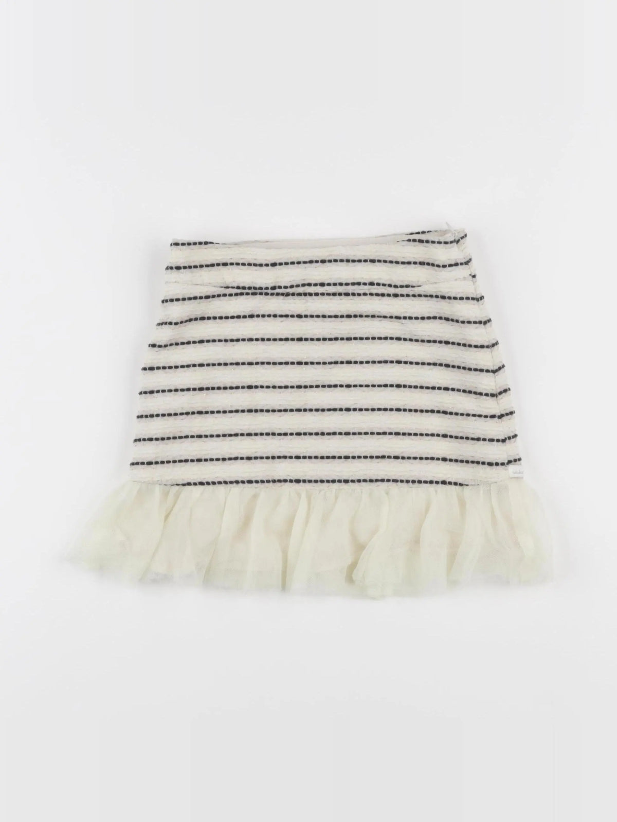IKKS - jupe beige, noir - 5 ans