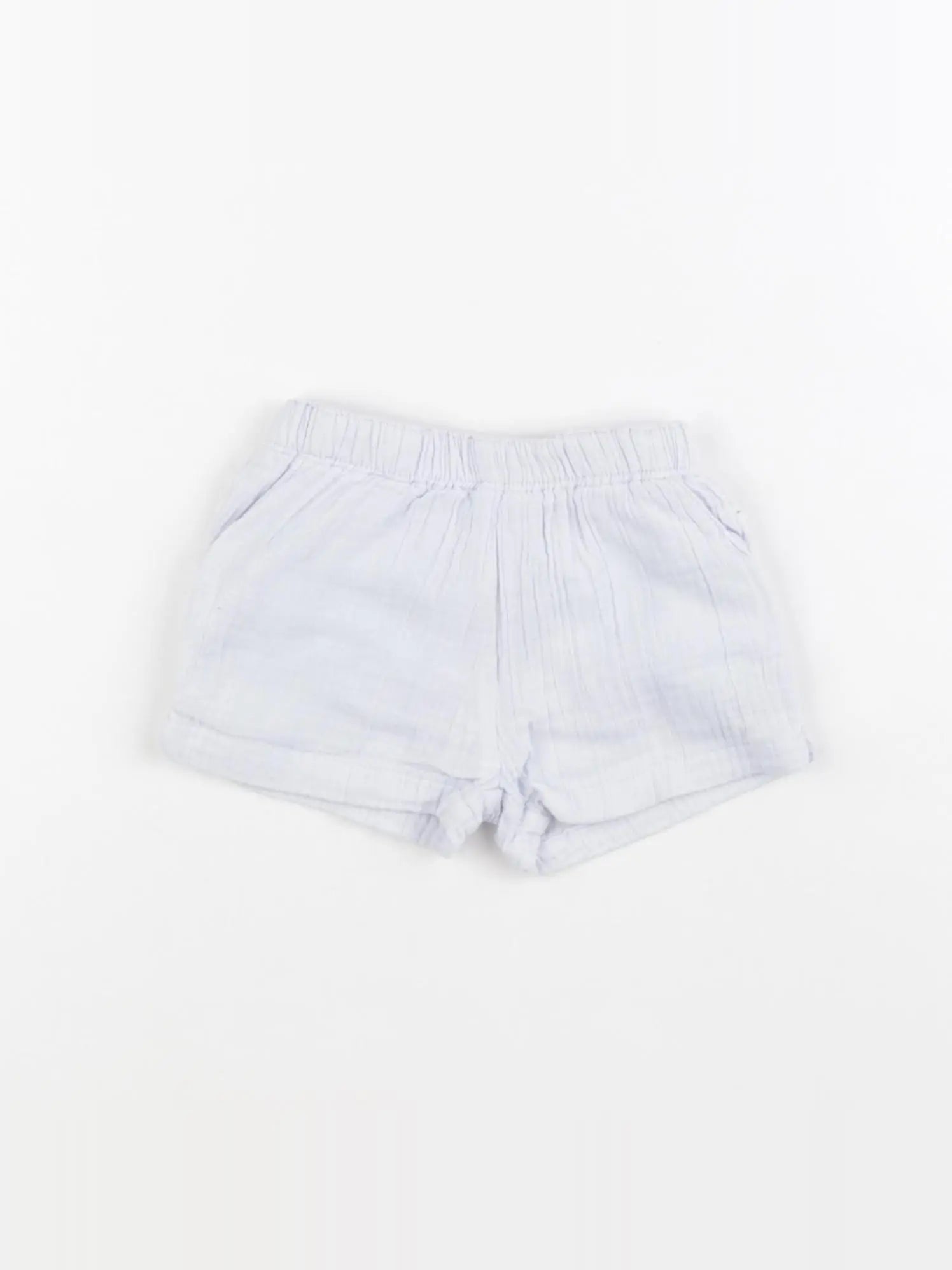 Cadet Rousselle - short bleu - 3 mois