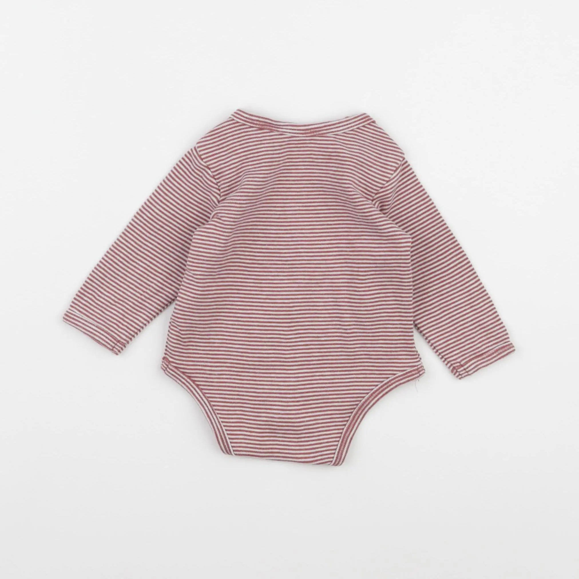 Vertbaudet - body marron - 6 mois