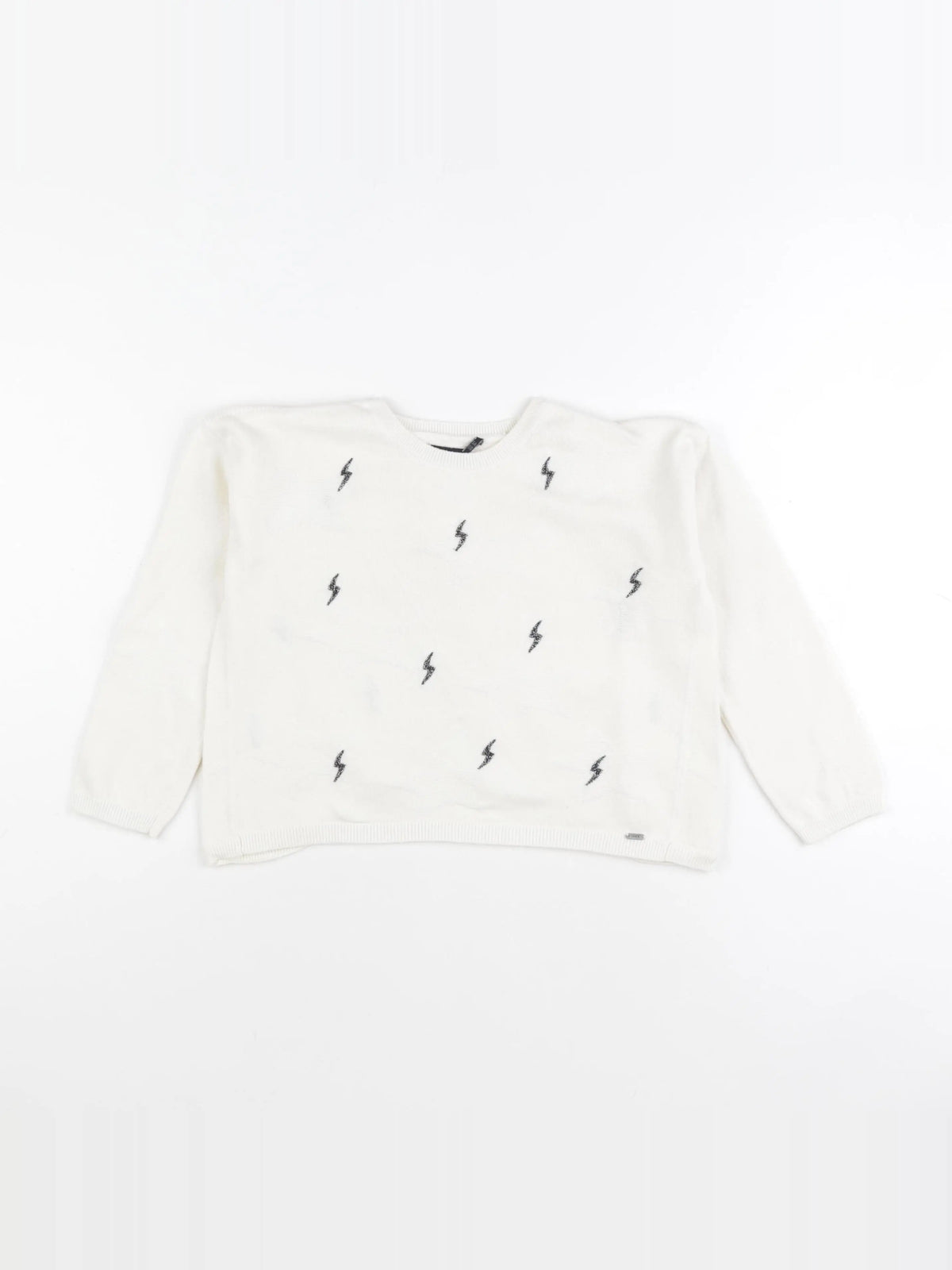 IKKS - pull blanc - 5 ans