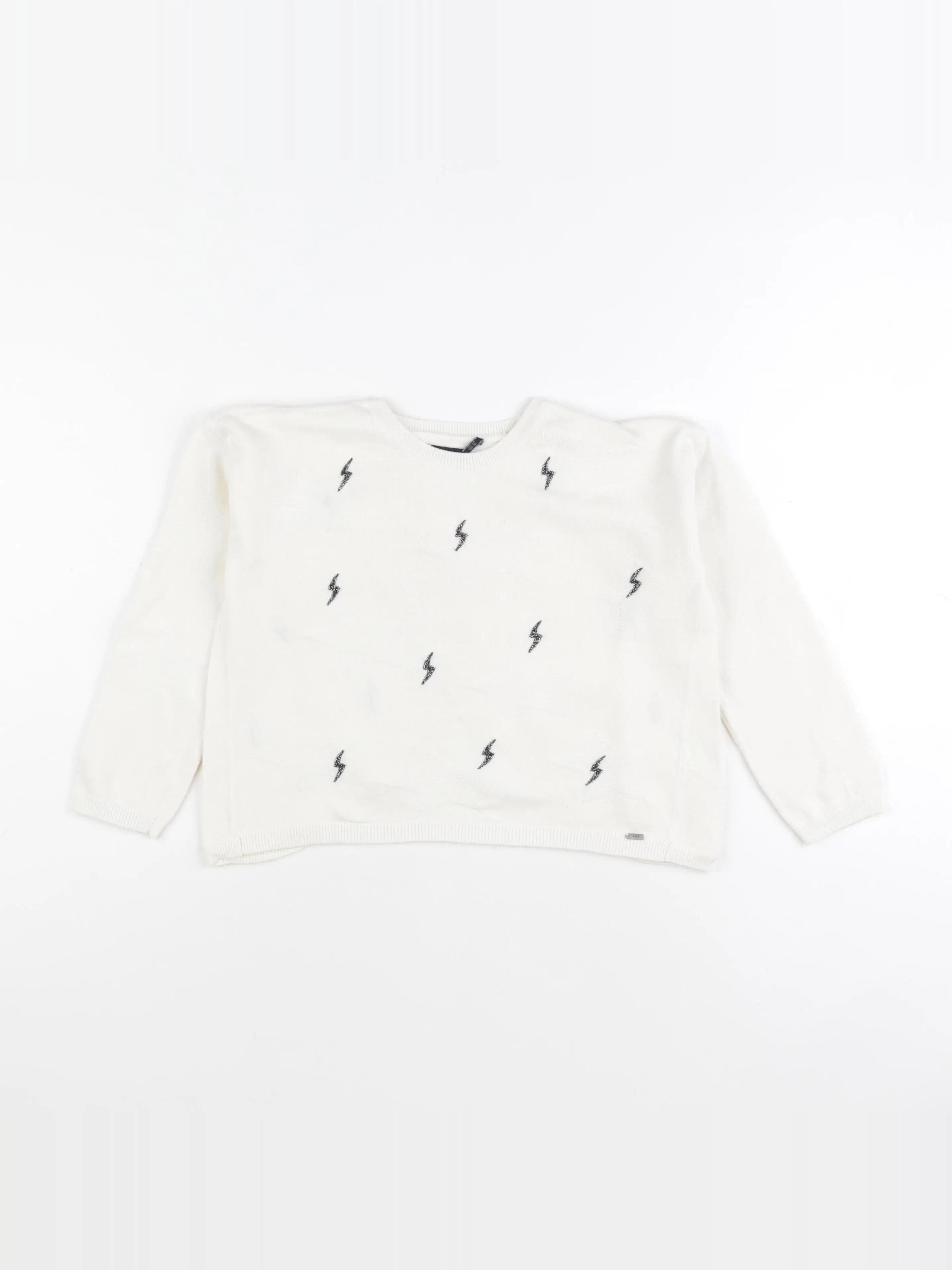 IKKS - pull blanc - 5 ans