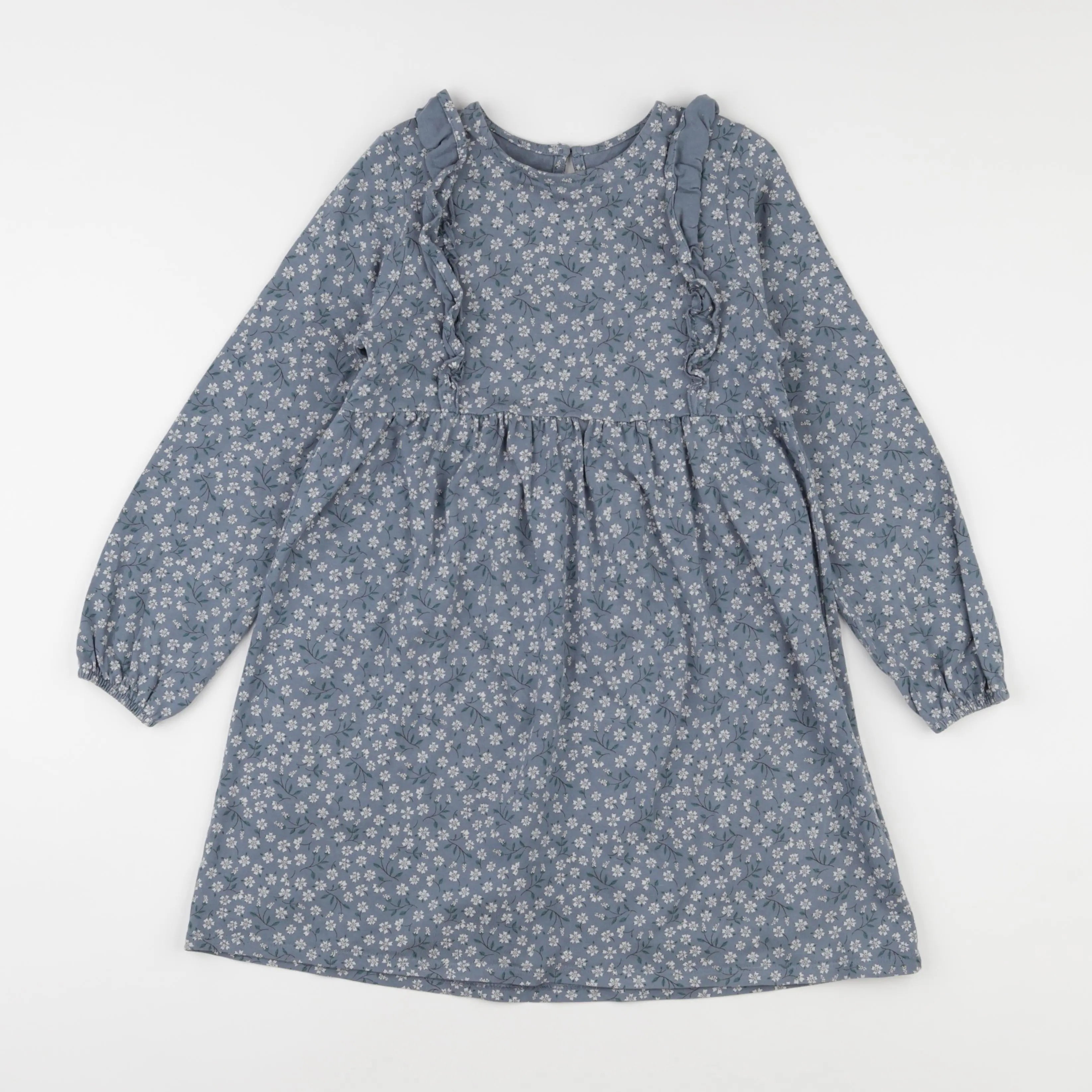 Vertbaudet - robe bleu - 8 ans