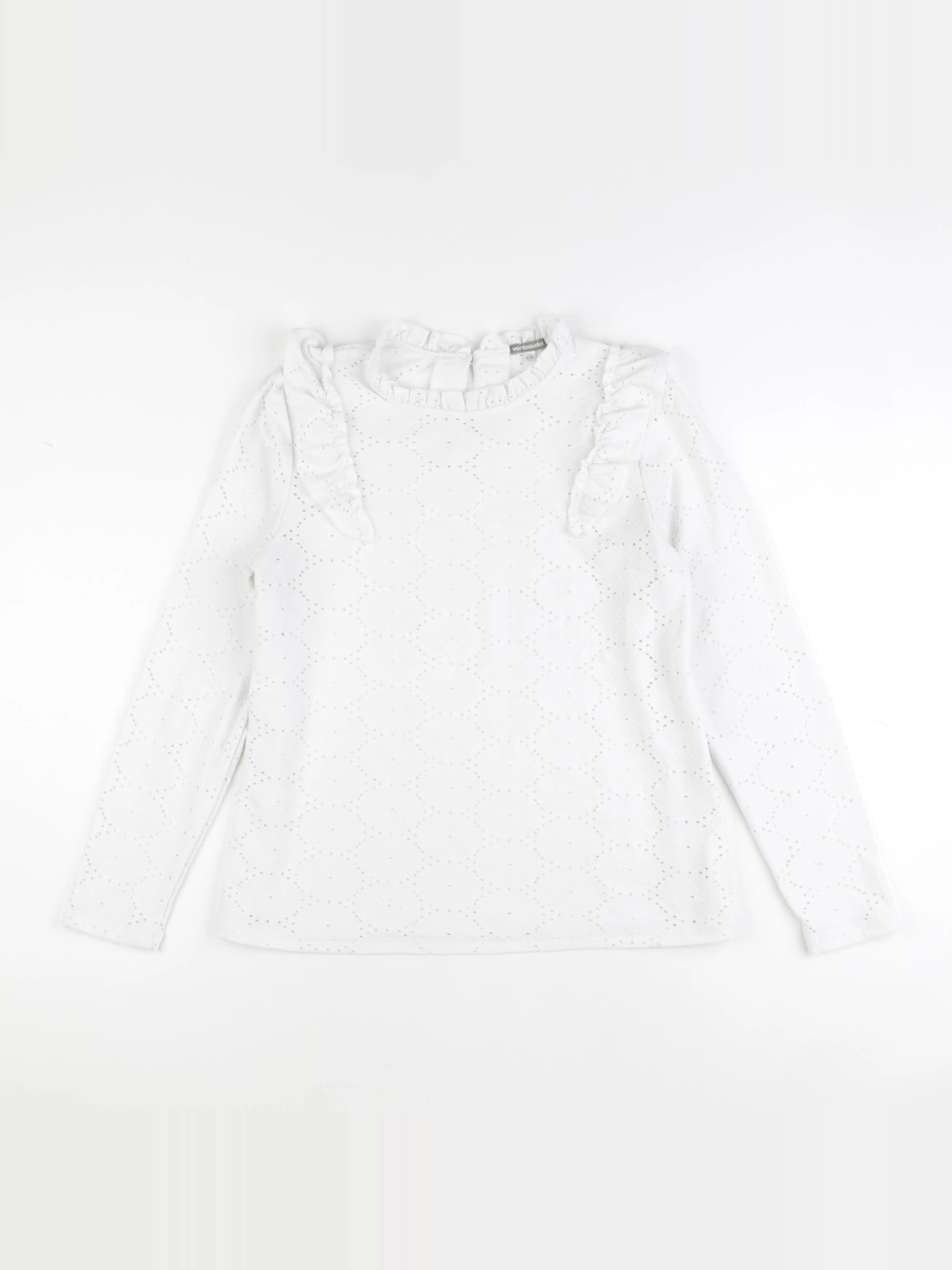 Vertbaudet - tee-shirt grossesse blanc - 42 à 44