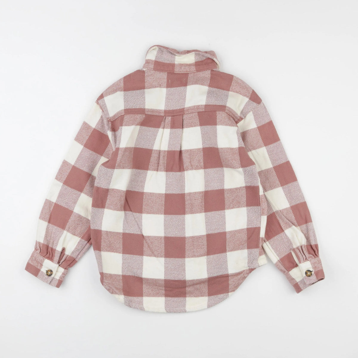 Vertbaudet - chemise rose - 10 ans