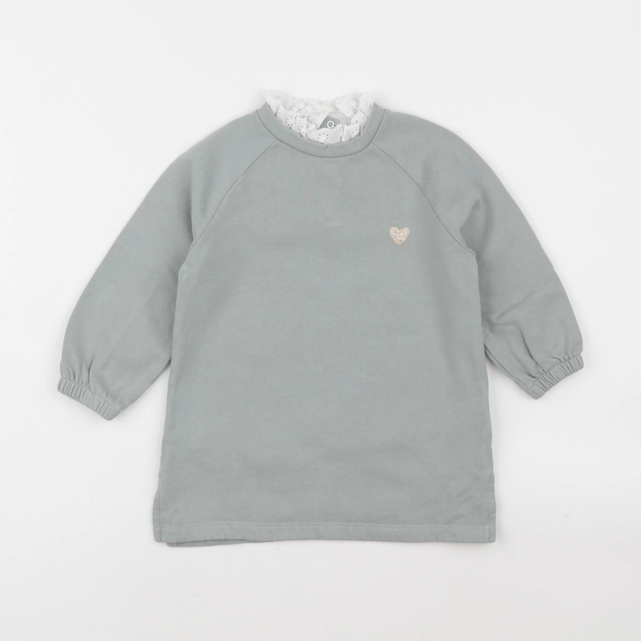 Vertbaudet - robe vert - 3 ans