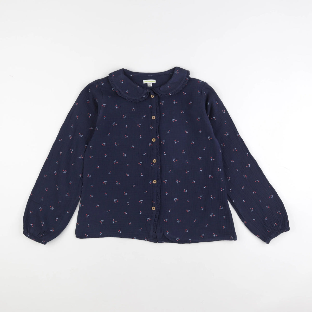 Vertbaudet - blouse bleu - 12 ans