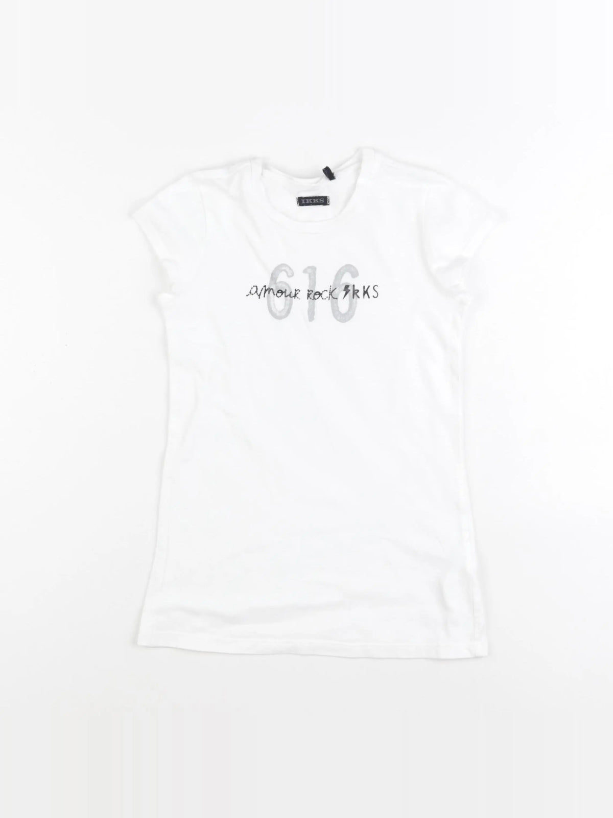 IKKS - robe blanc - 4 ans