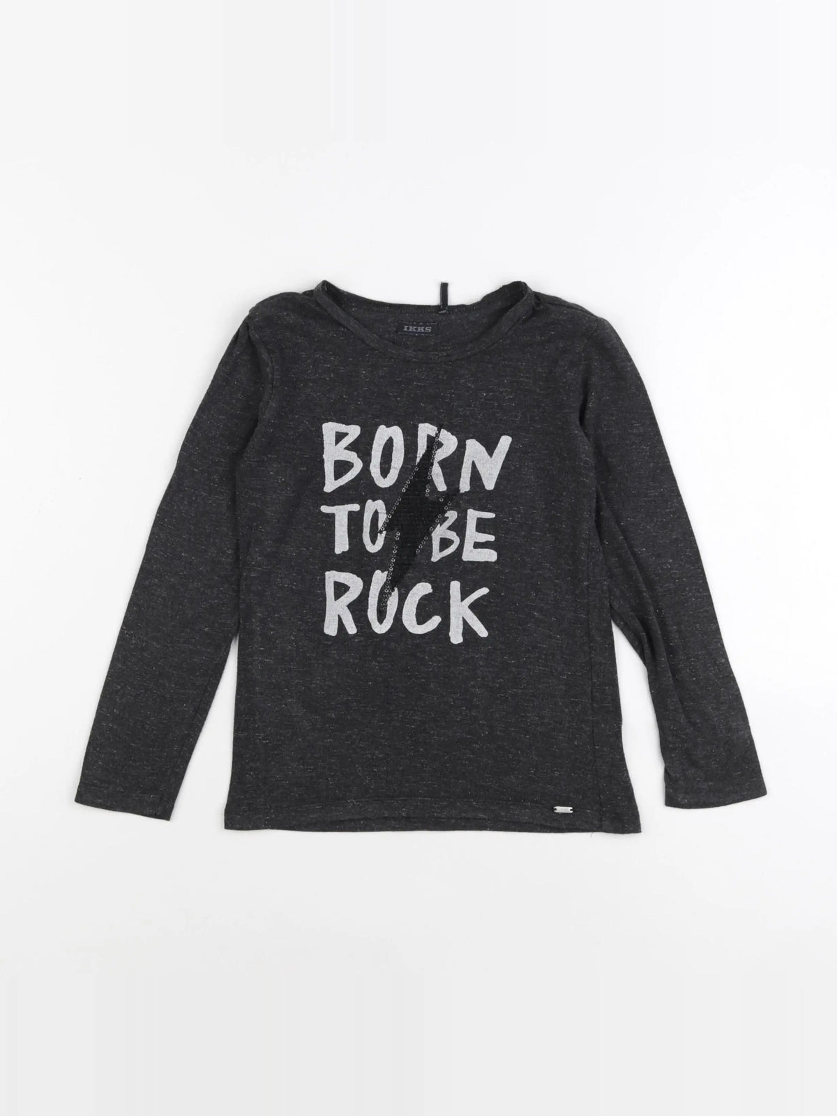 IKKS - tee-shirt gris - 6 ans