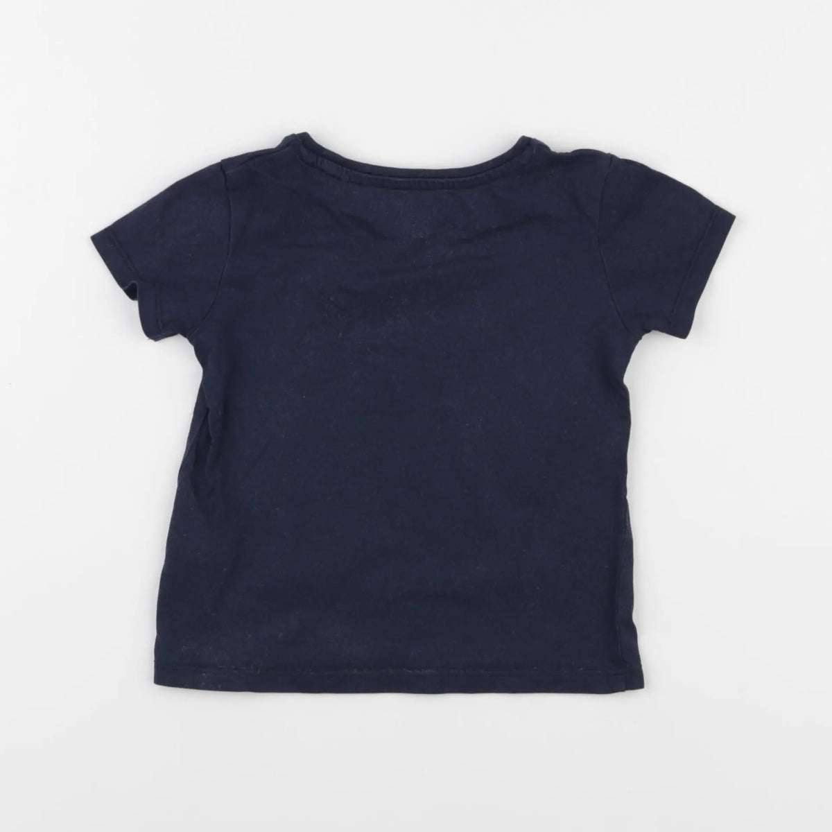 Vertbaudet - tee-shirt bleu - 2 ans