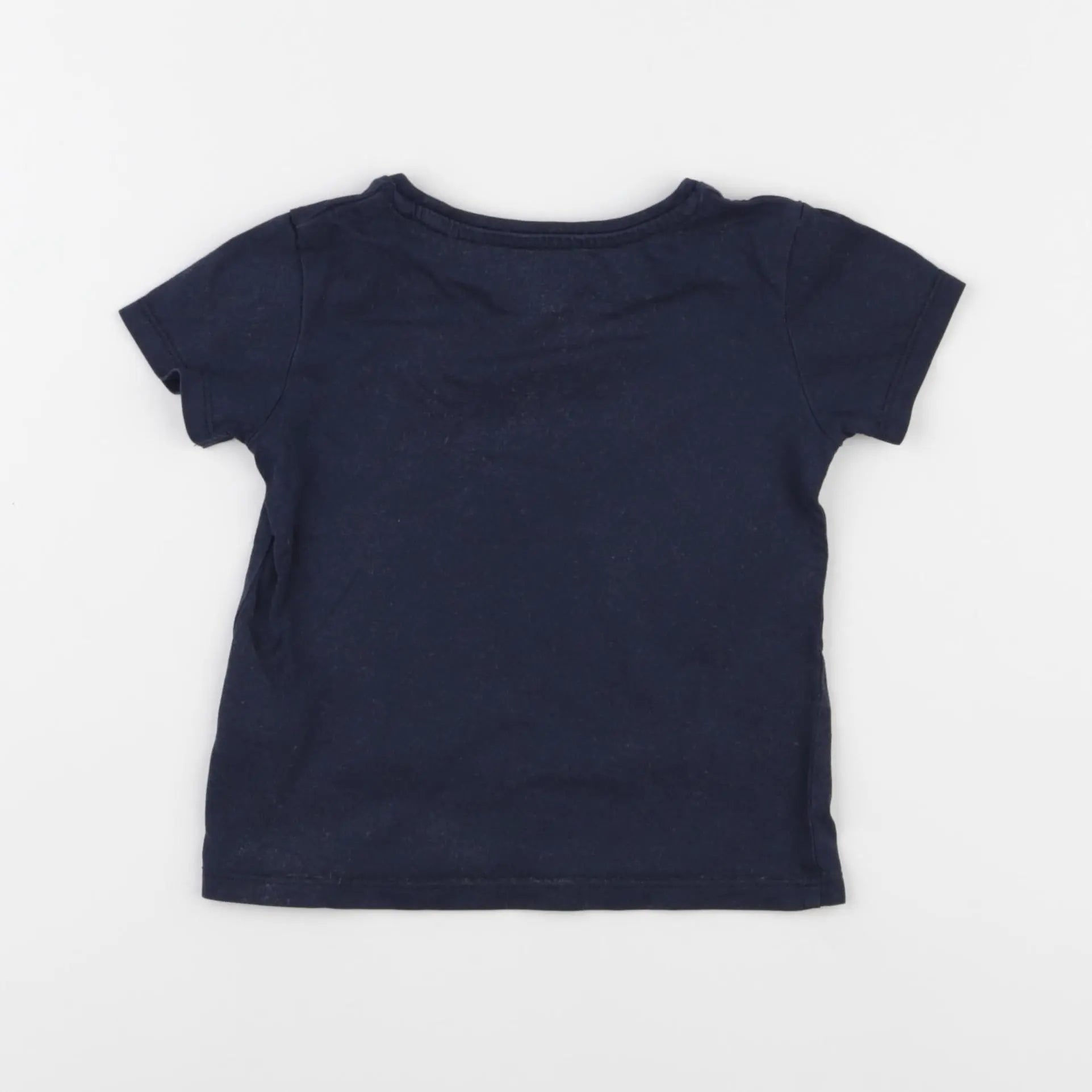 Vertbaudet - tee-shirt bleu - 2 ans