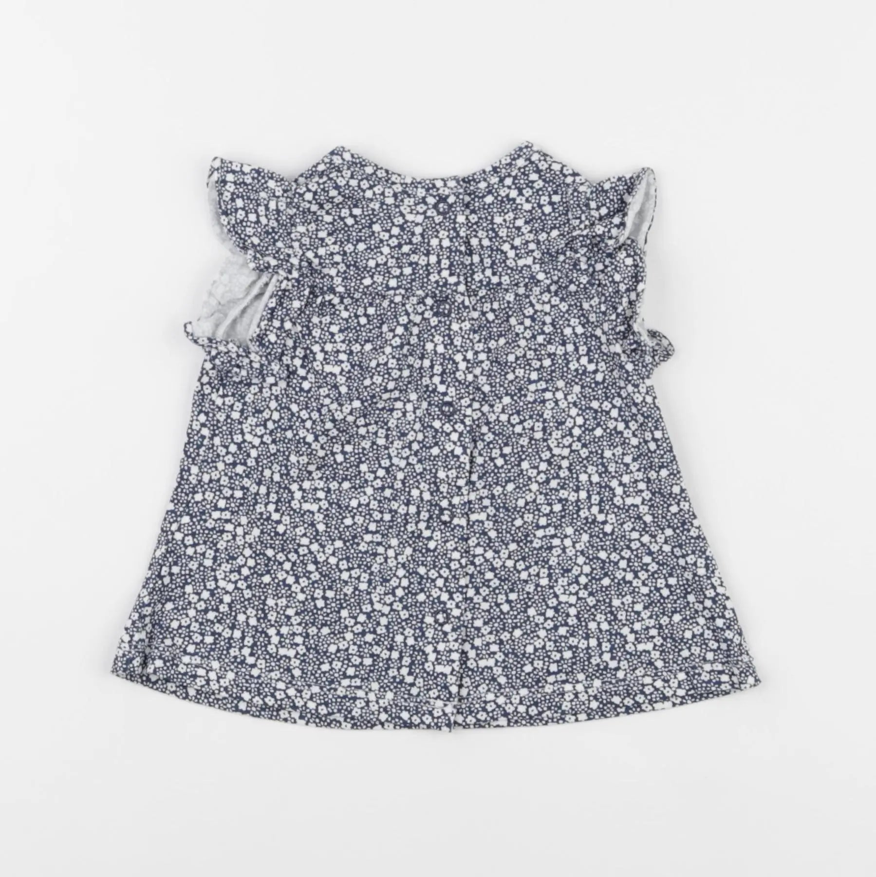 Vertbaudet - tee-shirt bleu - 6 mois