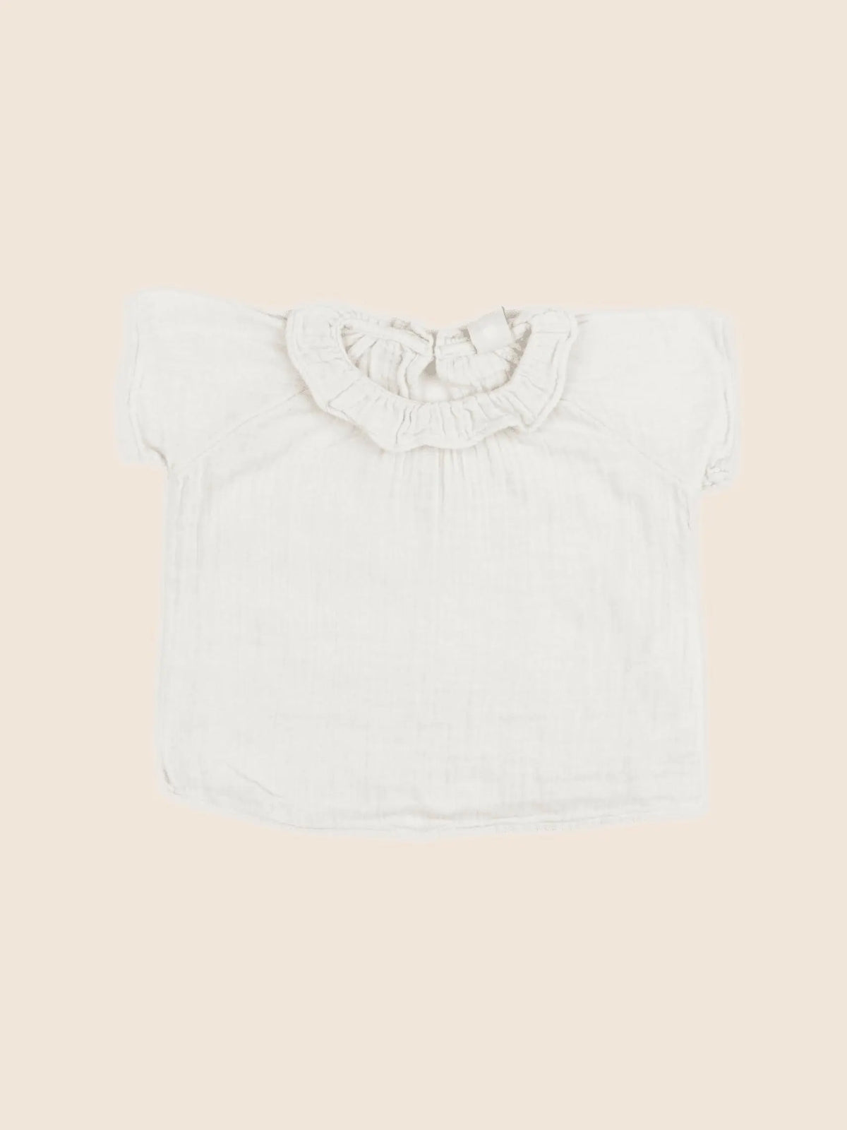 Petit Bateau - blouse beige - 6 mois