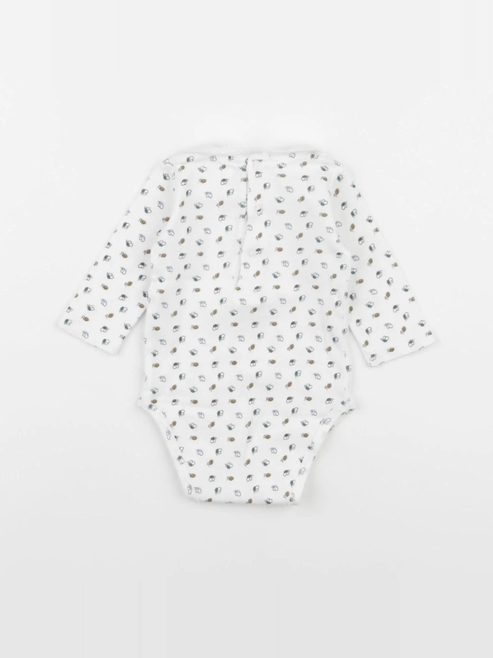 Boutchou - body à col multicolore - 3 mois