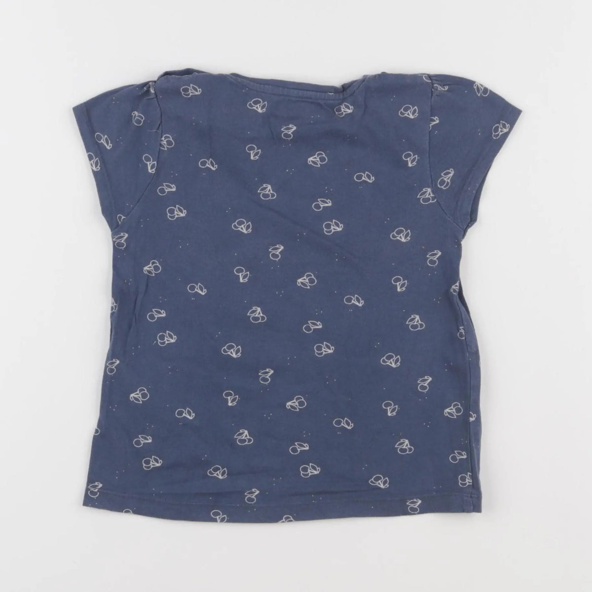 Vertbaudet - tee-shirt bleu - 2 ans