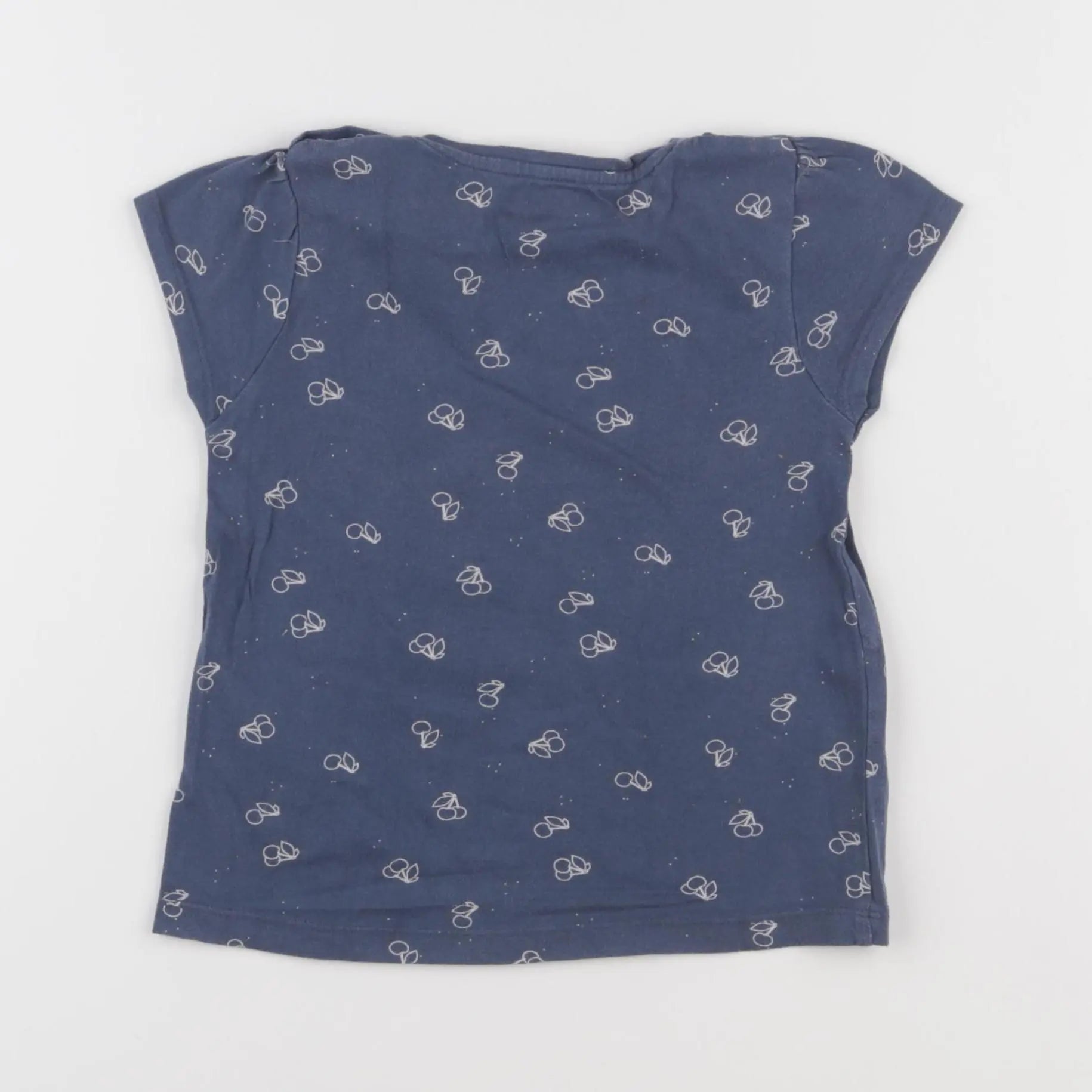 Vertbaudet - tee-shirt bleu - 2 ans