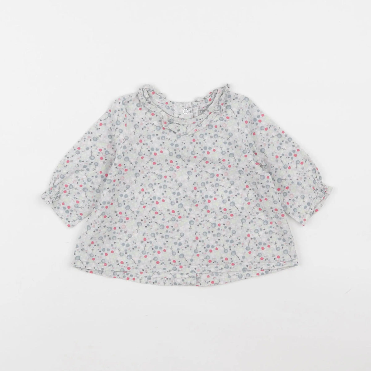 Vertbaudet - blouse gris - 3 mois