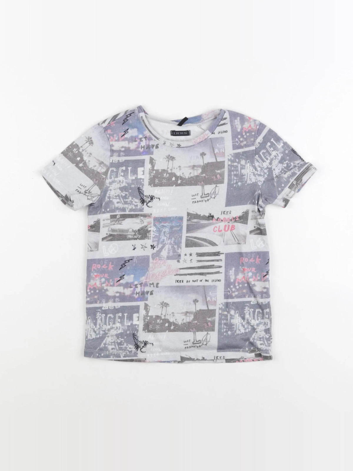 IKKS - tee-shirt multicolore - 6 ans