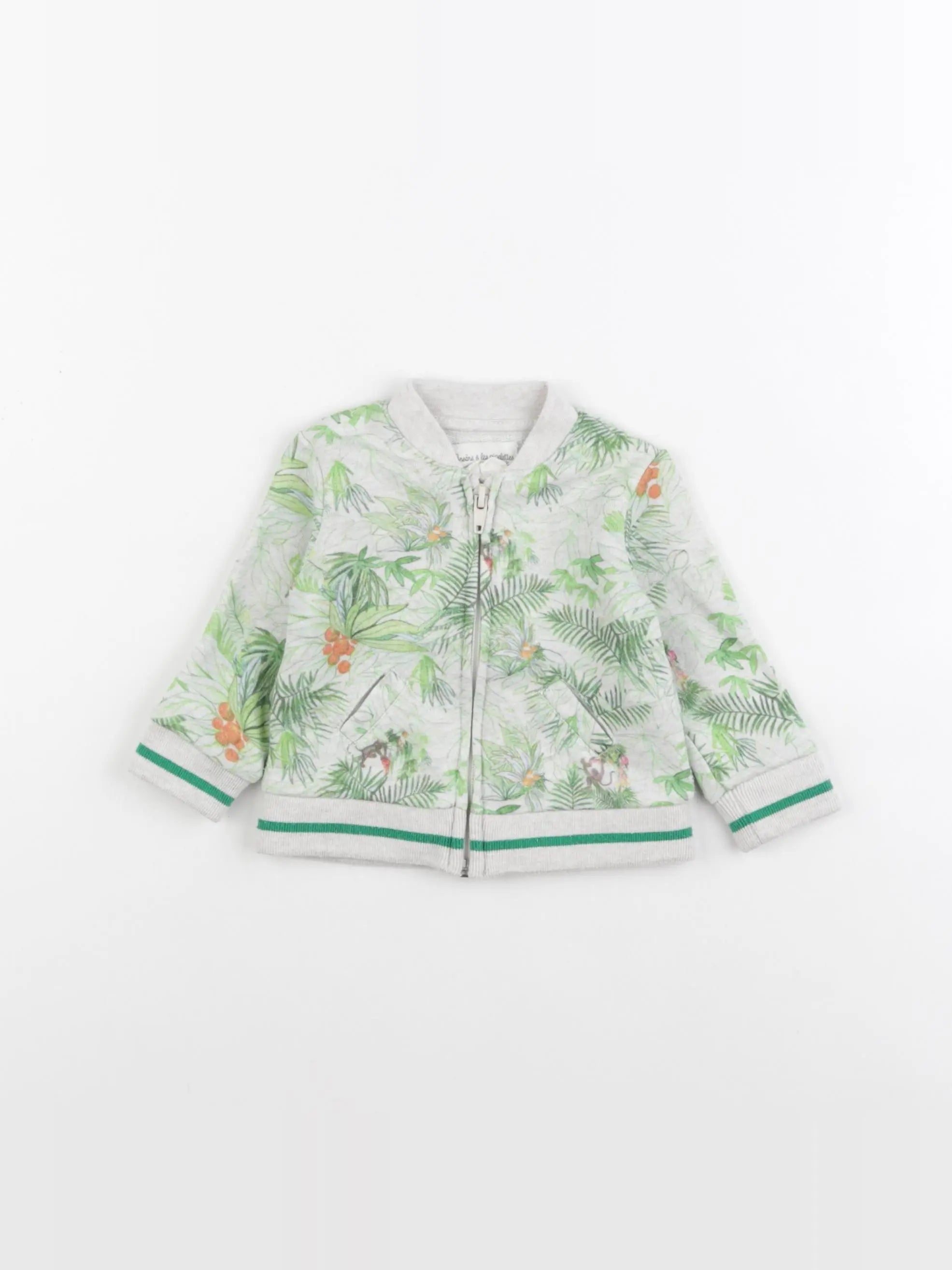 Arsène et les pipelettes - sweat multicolore - 6 mois