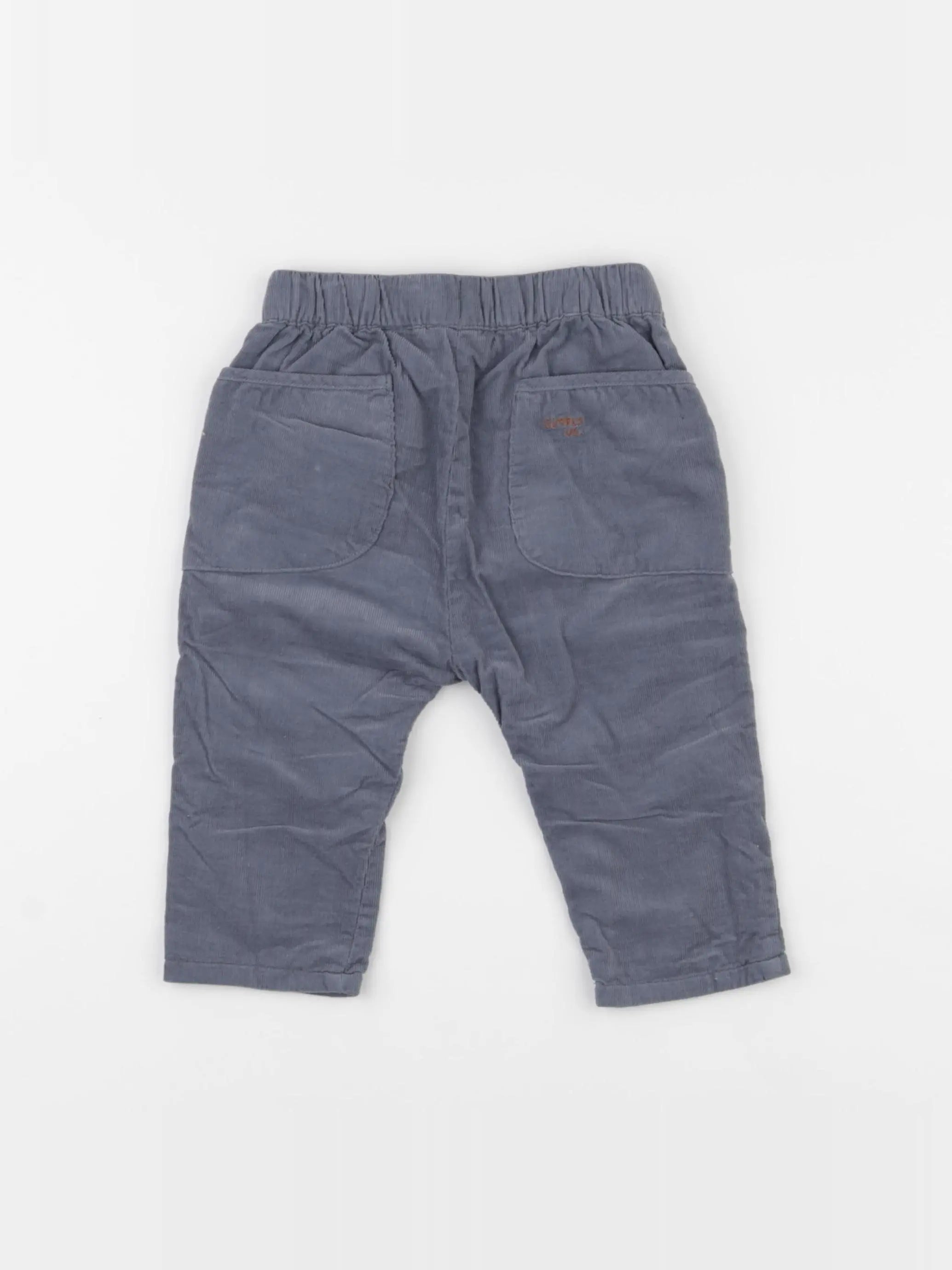 Zara - pantalon gris - 6/9 mois