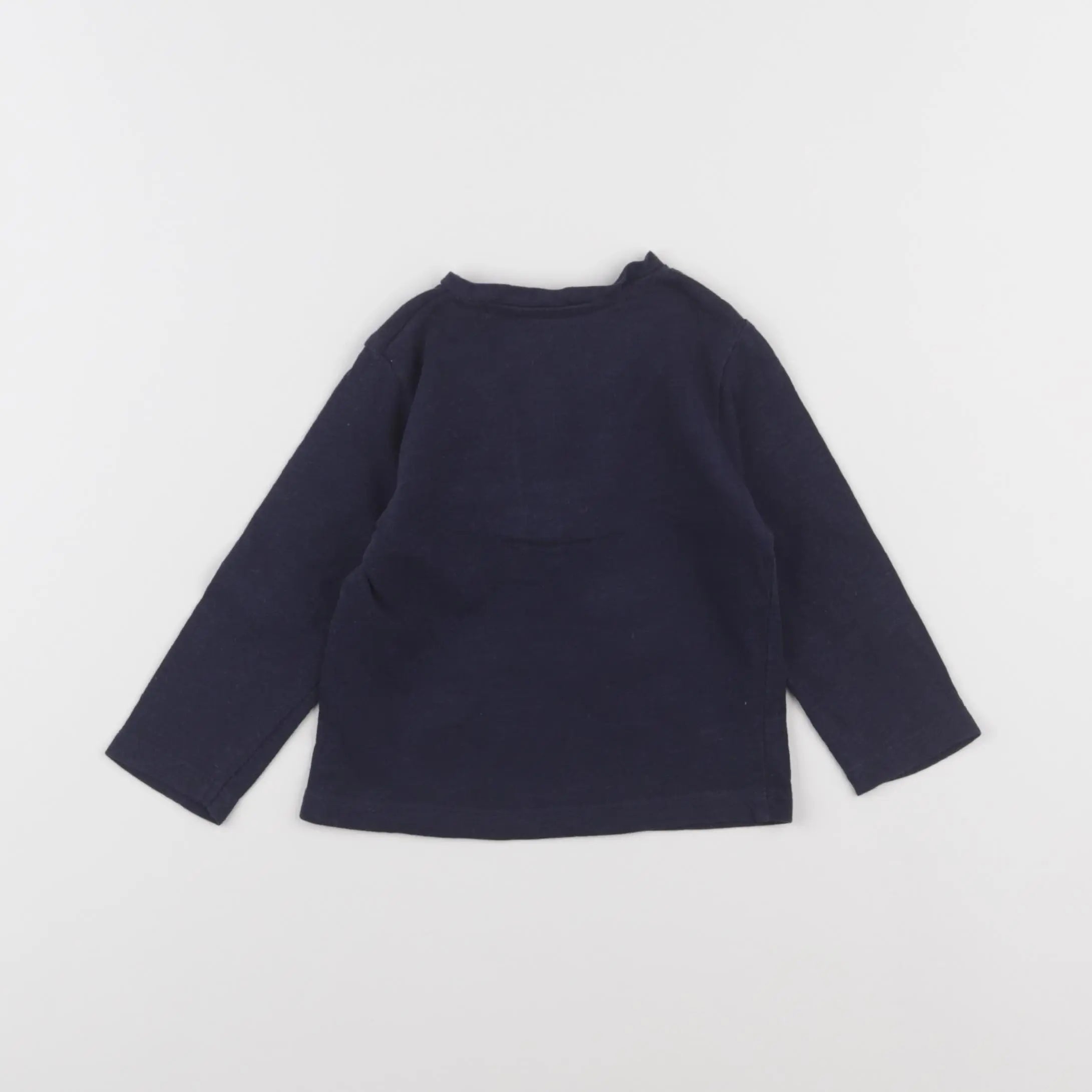 Vertbaudet - tee-shirt bleu - 6 mois