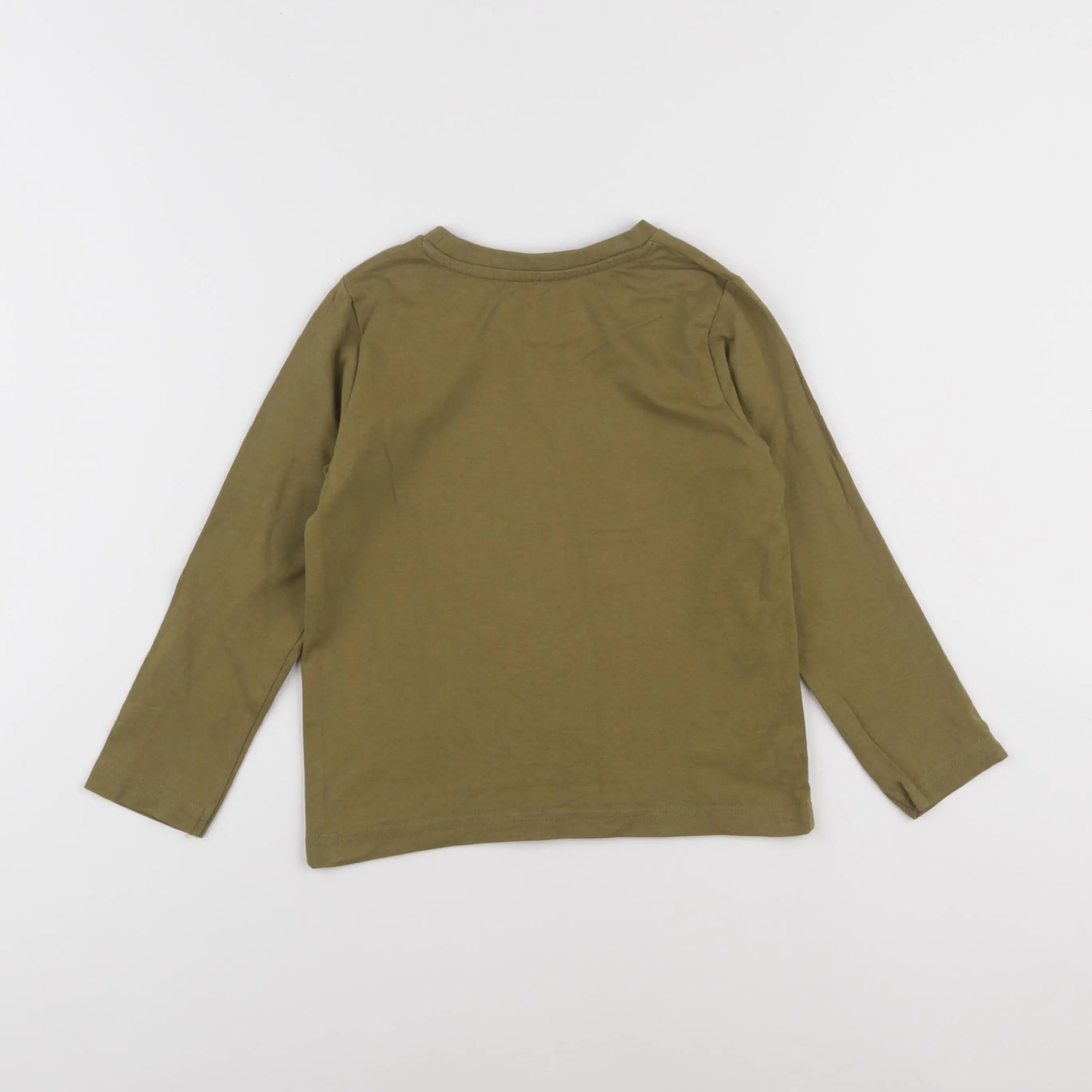 Vertbaudet - tee-shirt vert - 4 ans