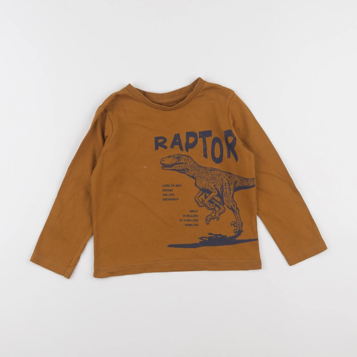 Vertbaudet - tee-shirt marron - 4 ans