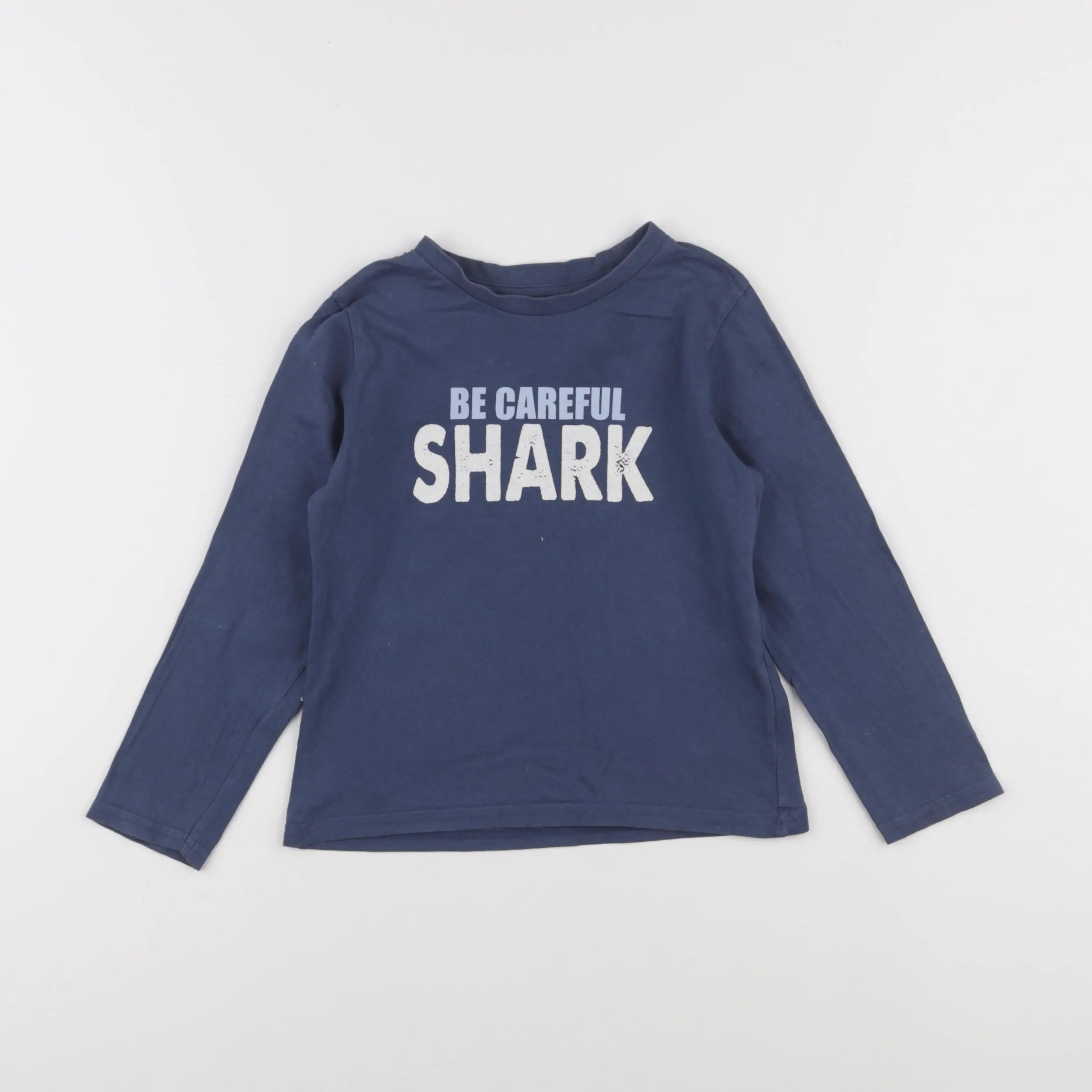 Vertbaudet - tee-shirt bleu - 4 ans
