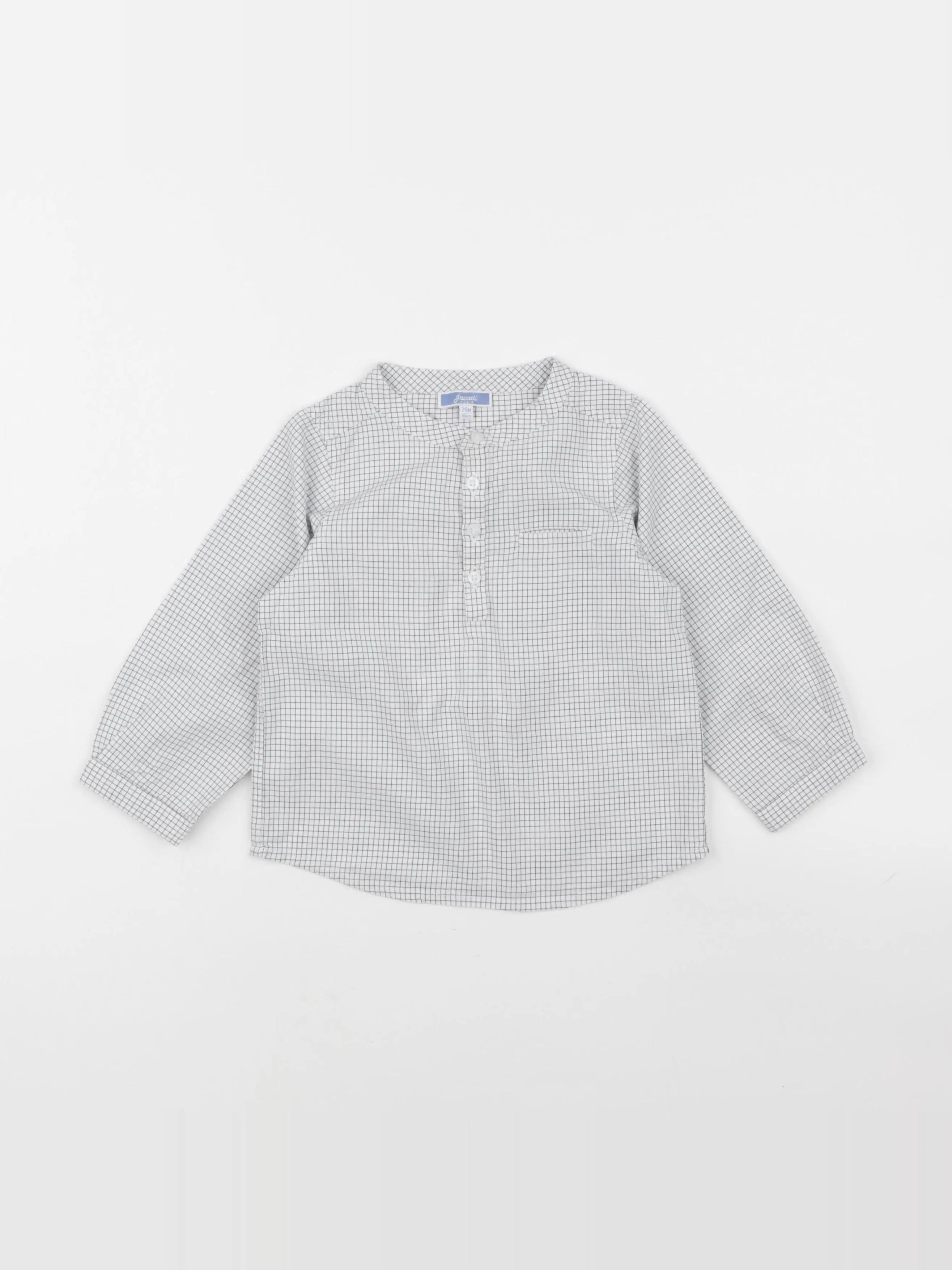 Jacadi - chemise gris - 24 mois