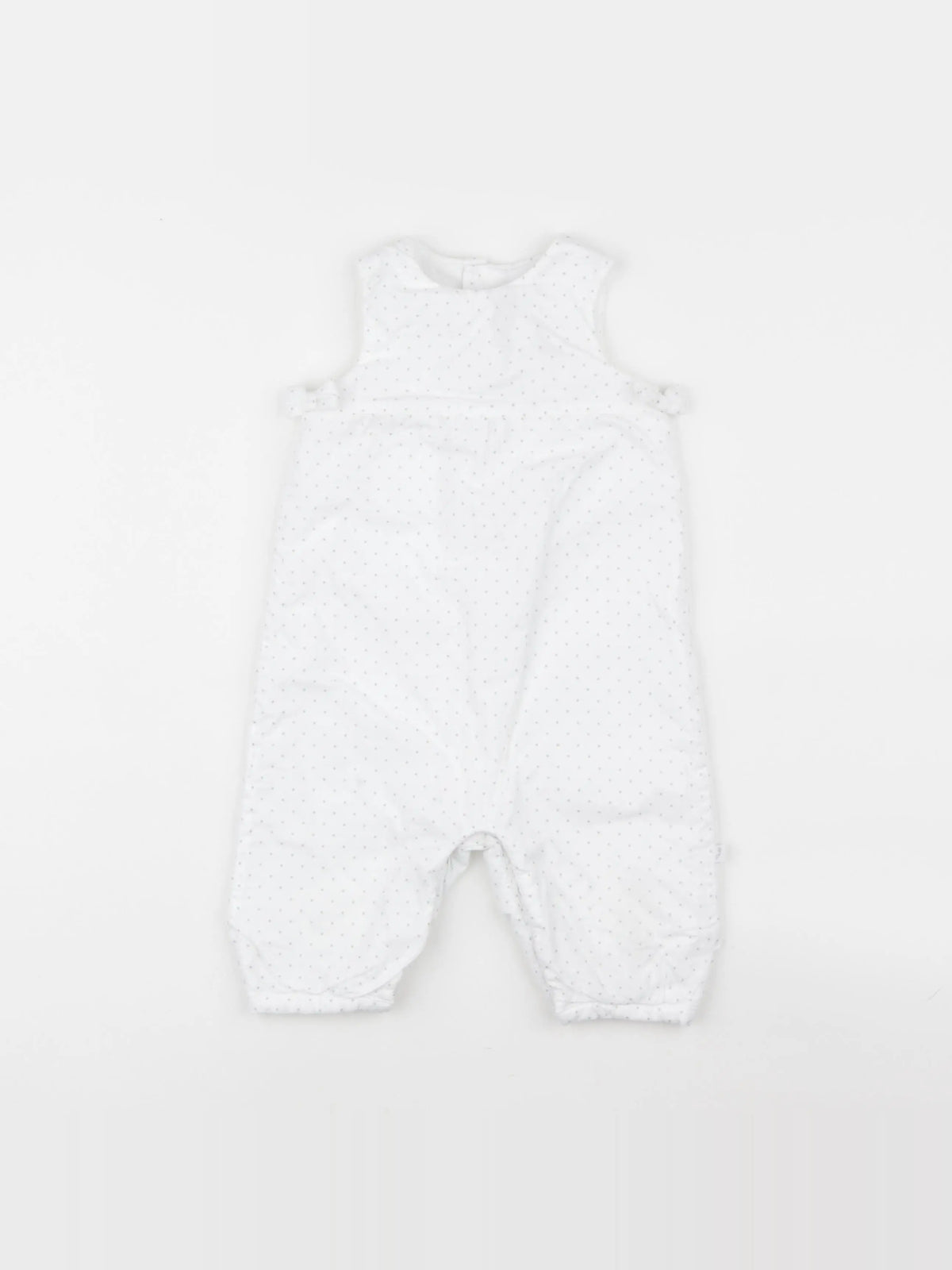 Jacadi - combinaison doublé blanc - 12 mois