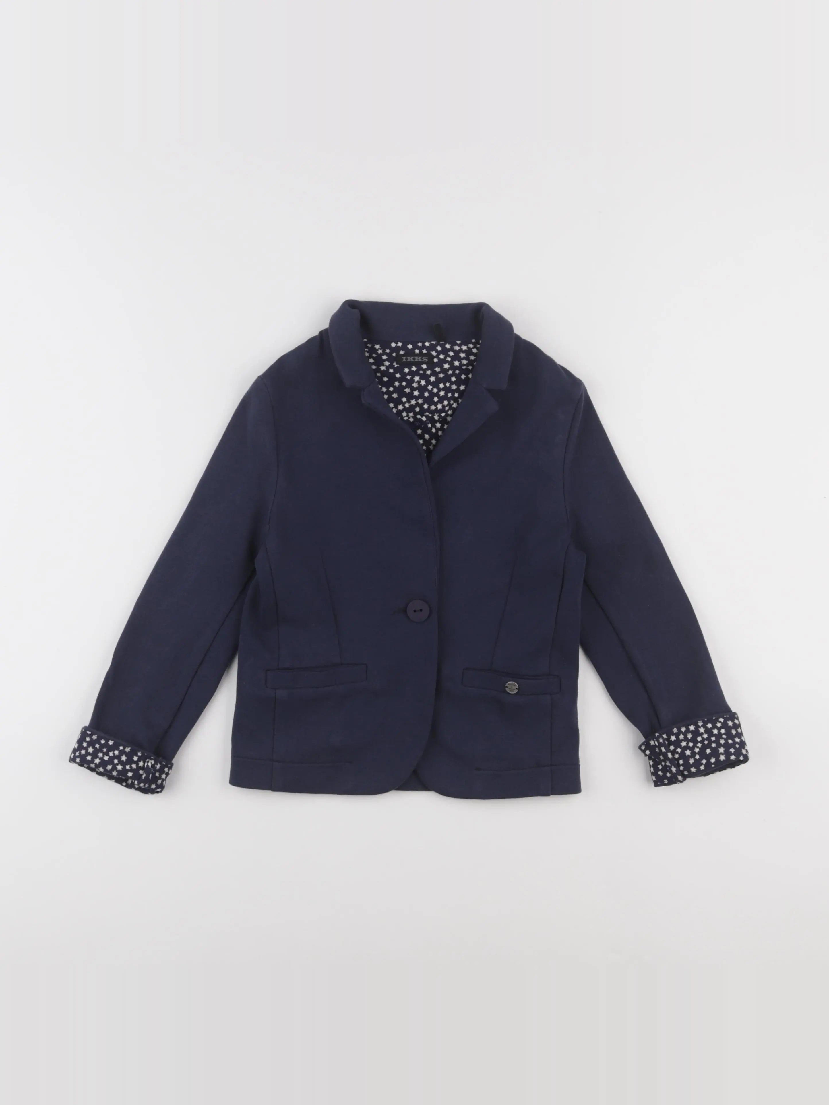 IKKS - veste bleu - 4 ans