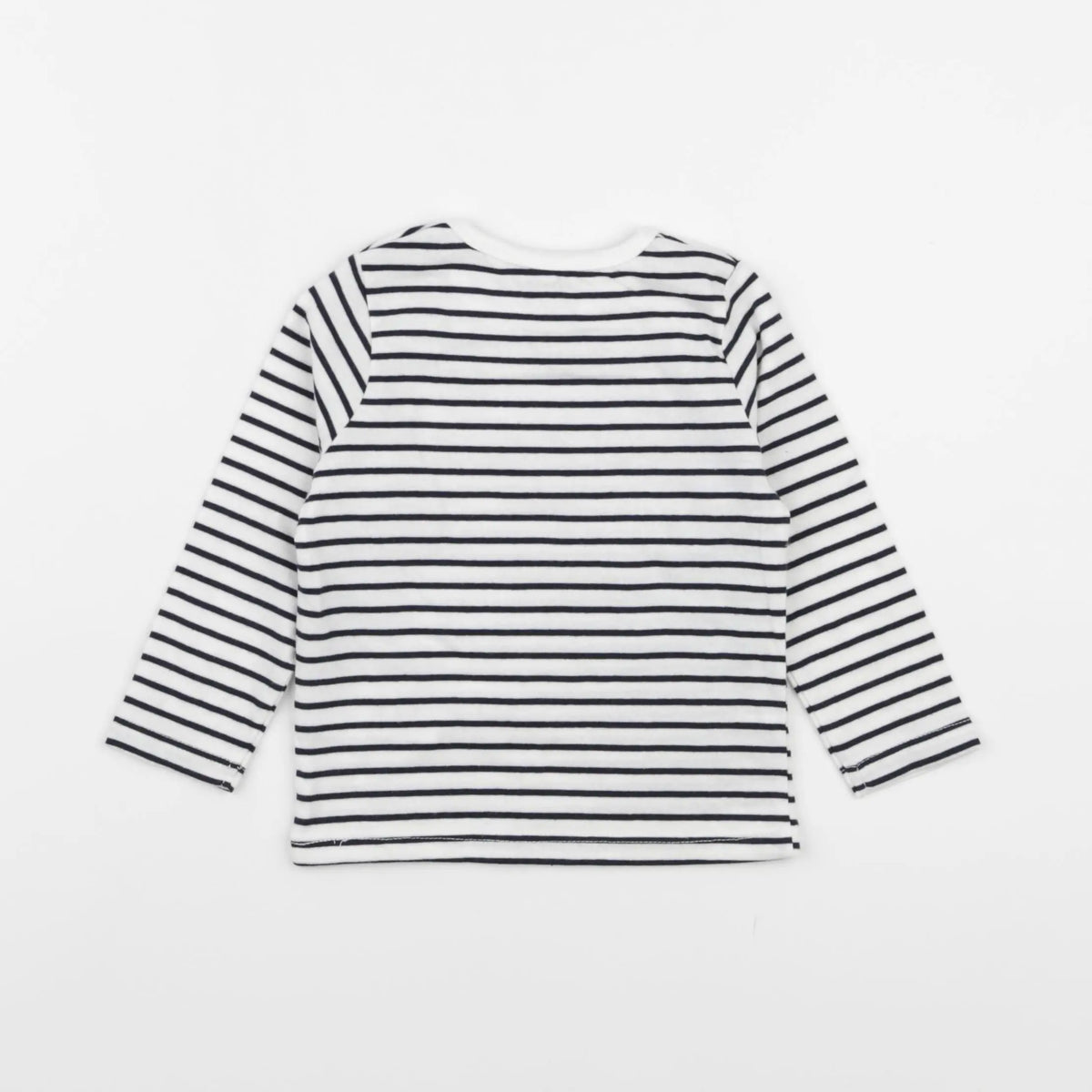 Vertbaudet - tee-shirt bleu - 12 mois