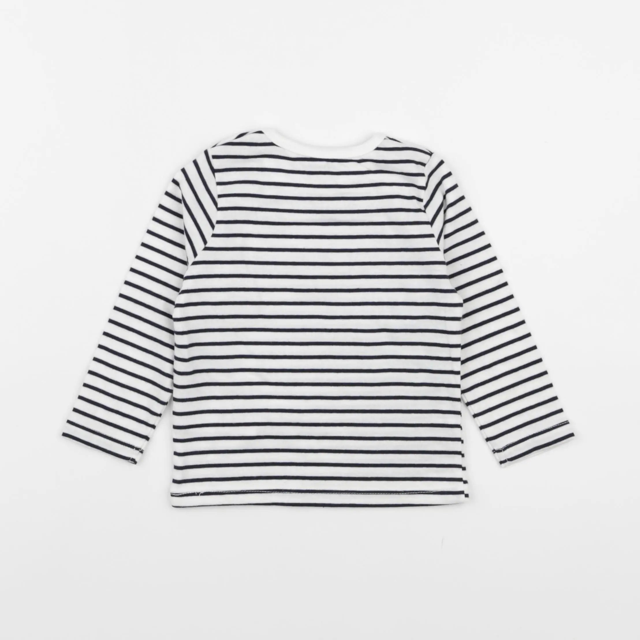 Vertbaudet - tee-shirt bleu - 12 mois