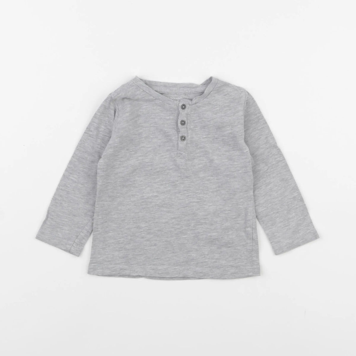 Vertbaudet - tee-shirt gris - 9 mois