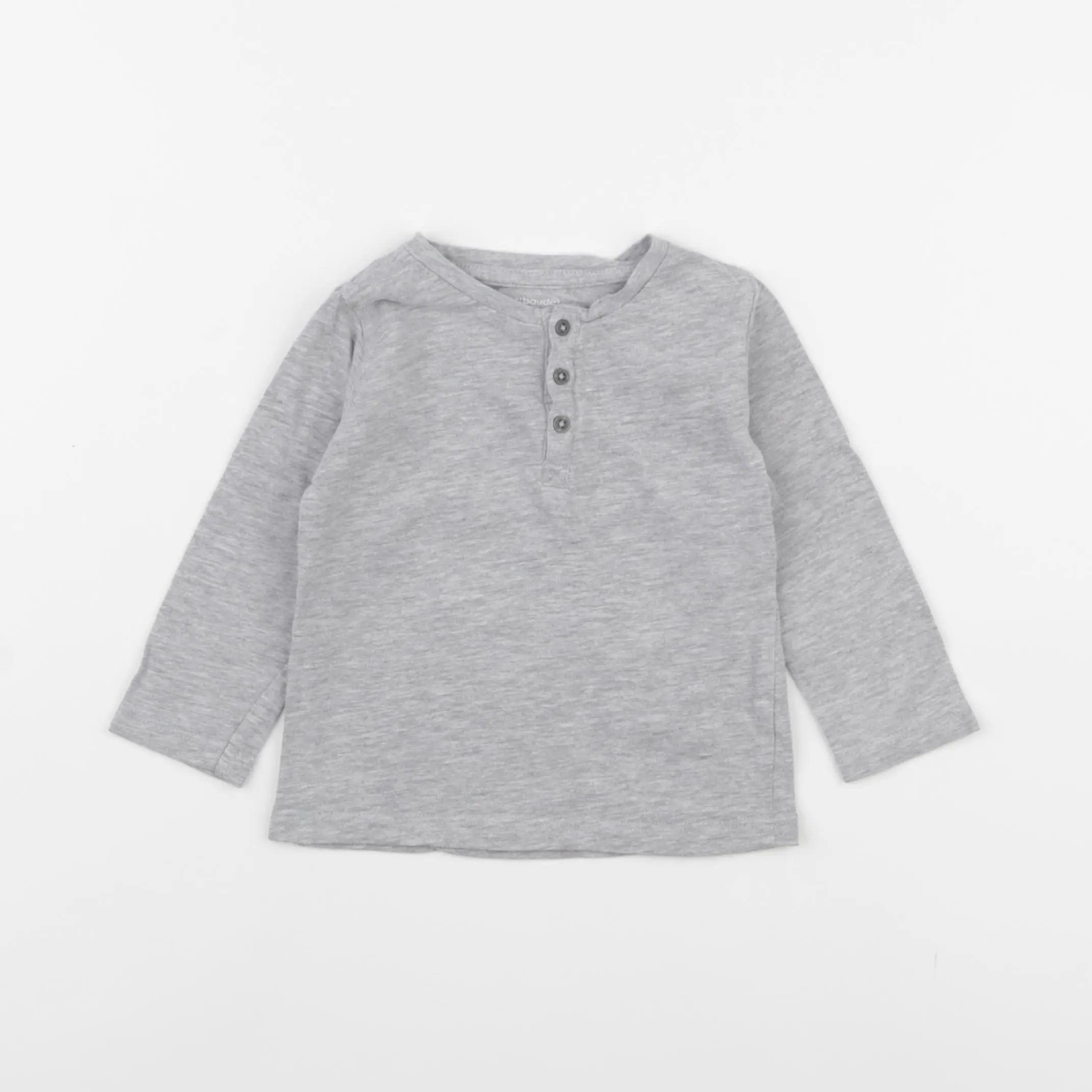 Vertbaudet - tee-shirt gris - 9 mois