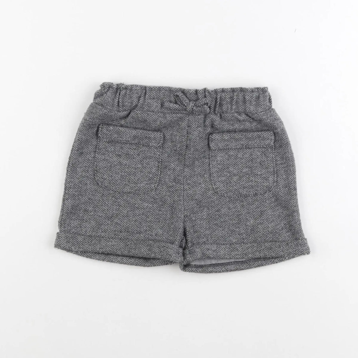 Vertbaudet - short noir - 18 mois