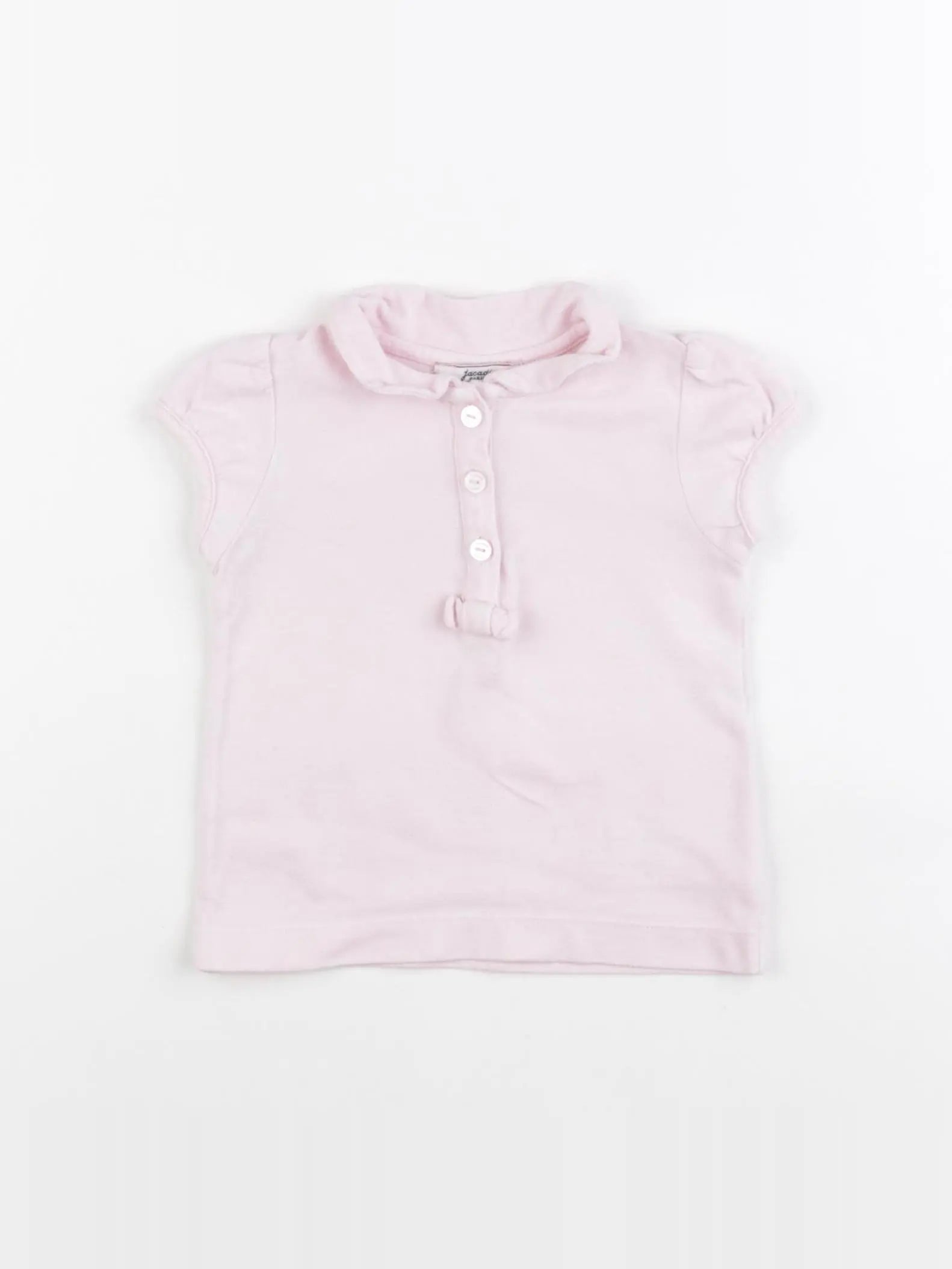 Jacadi - polo rose - 12 mois