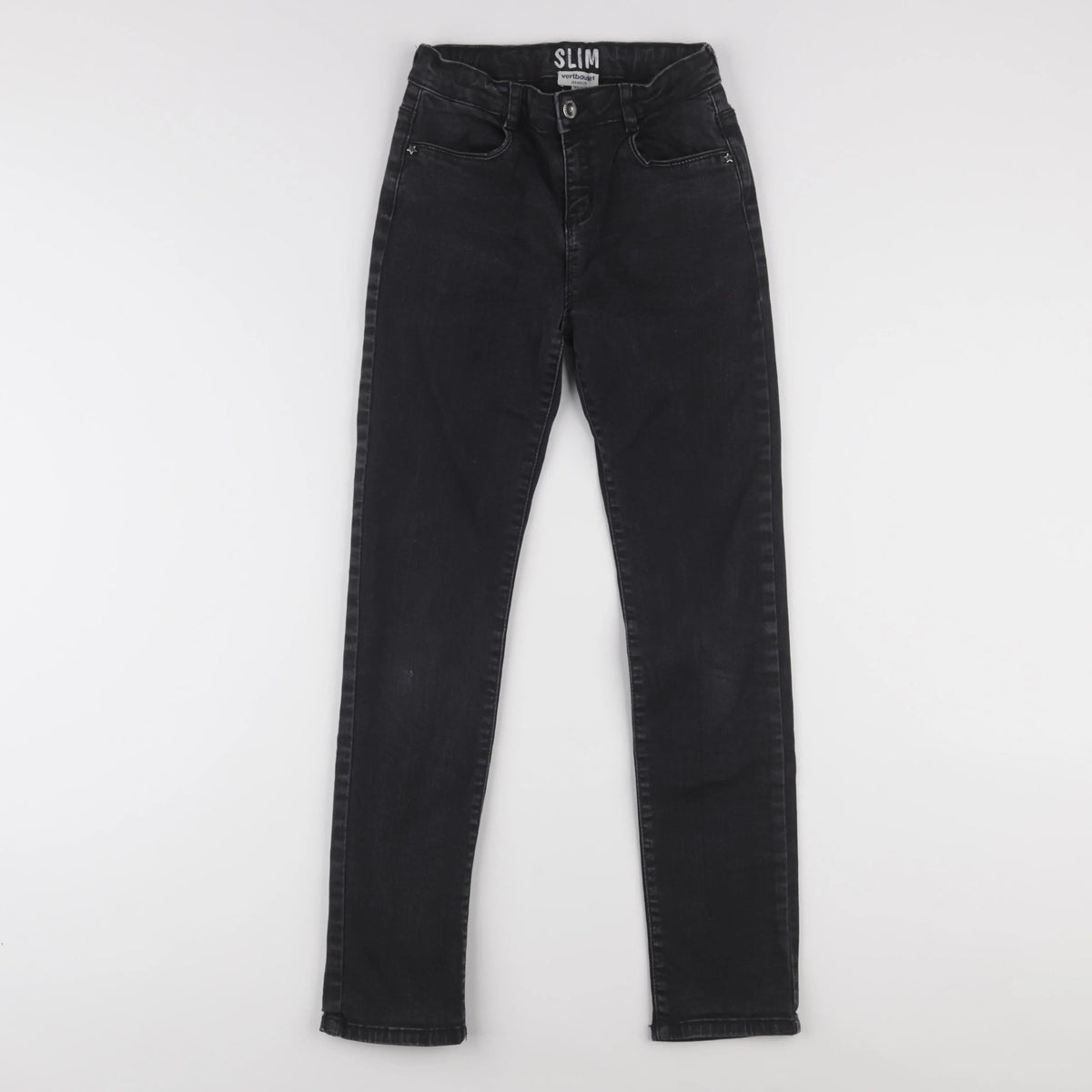 Vertbaudet - jean noir - 12 ans