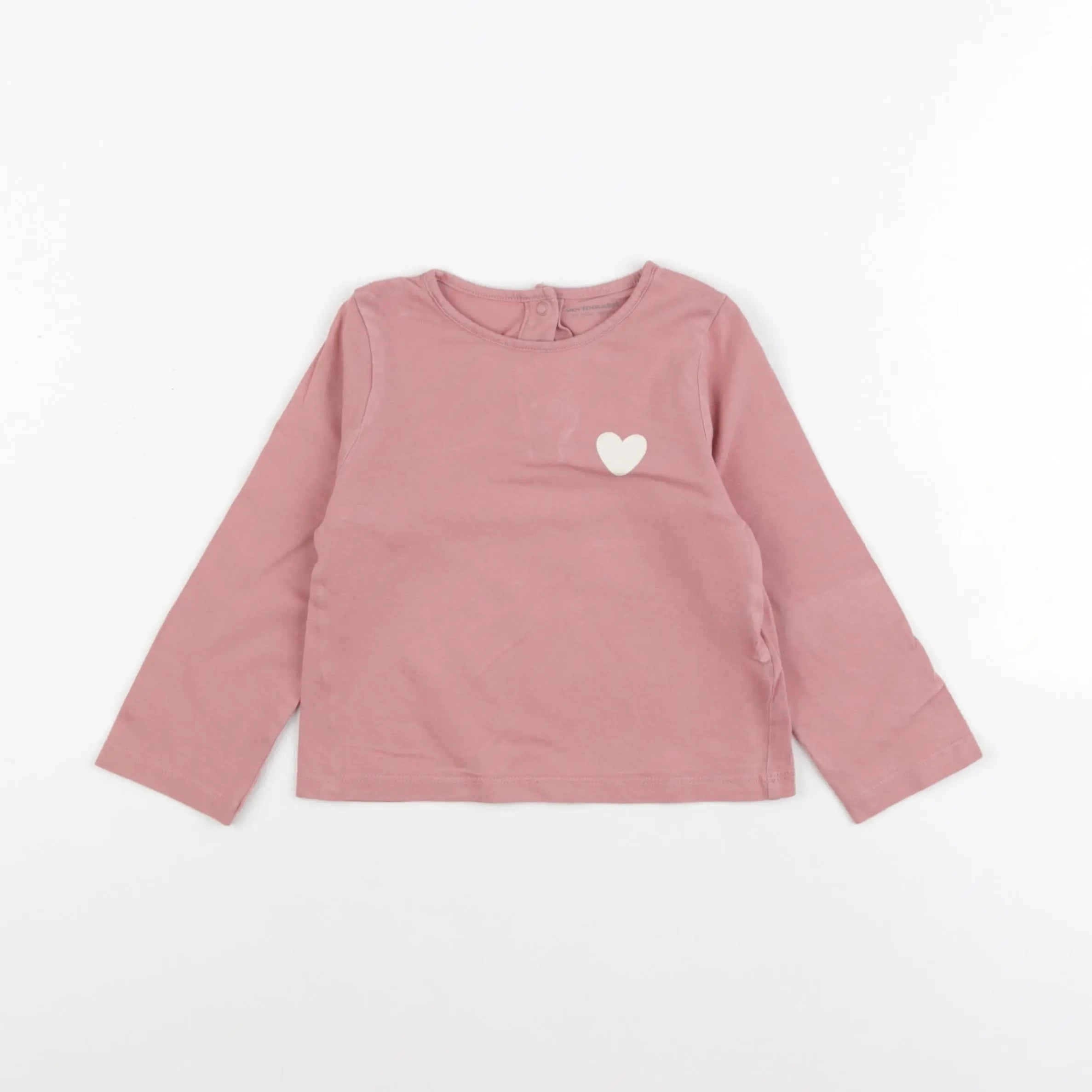 Vertbaudet - tee-shirt rose - 24 mois