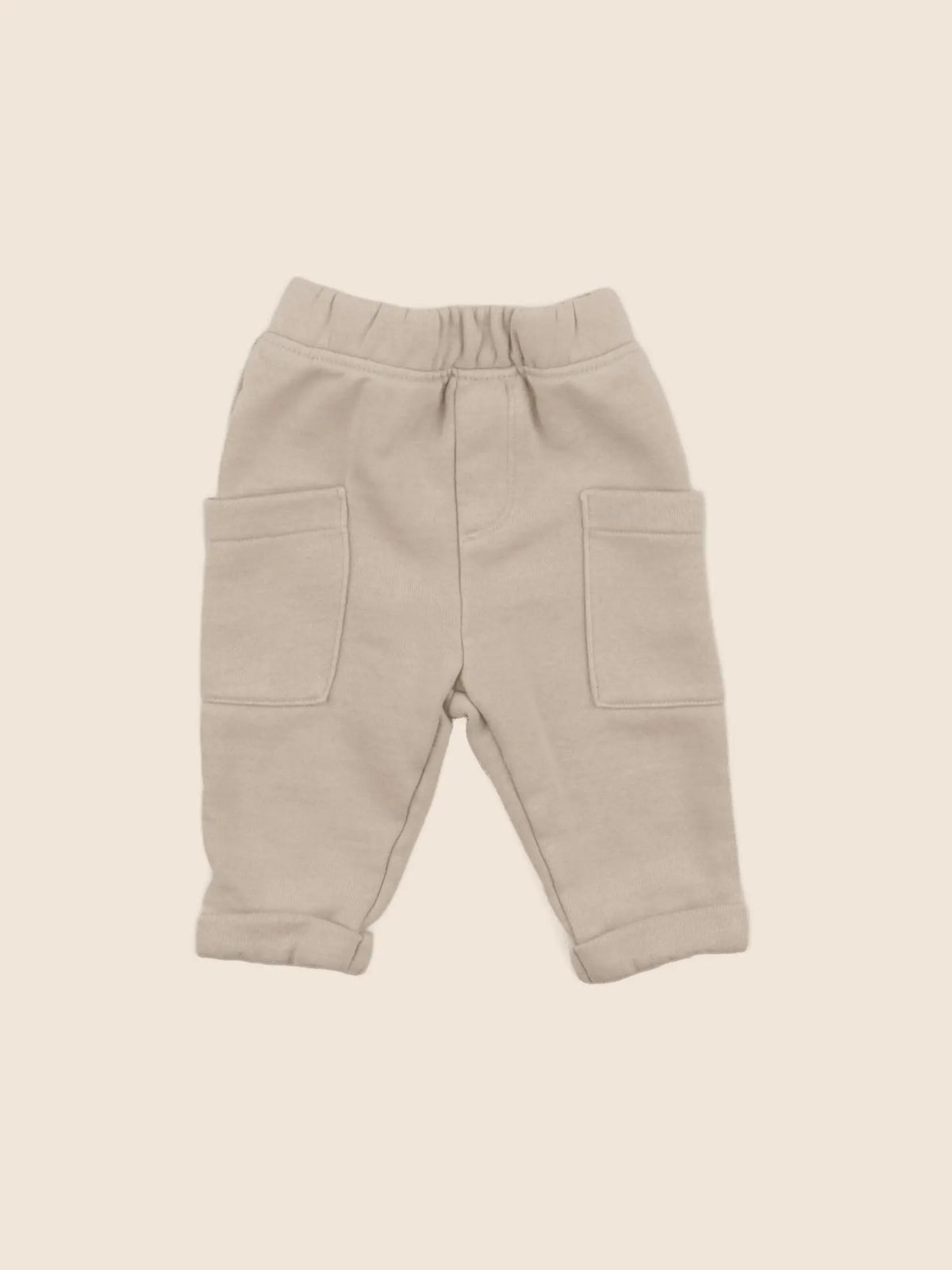 Vertbaudet - jogging beige - 3 mois
