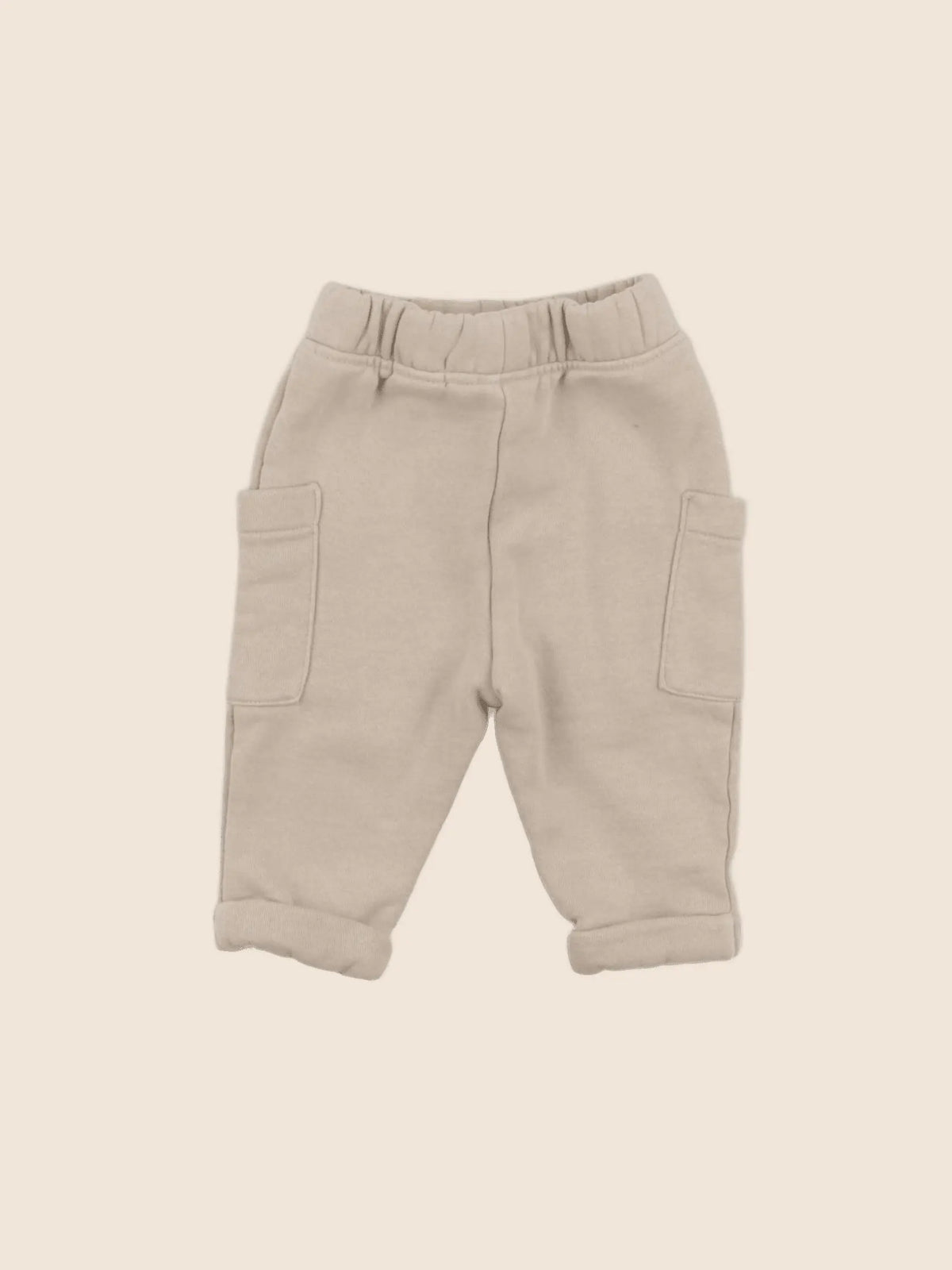 Vertbaudet - jogging beige - 3 mois