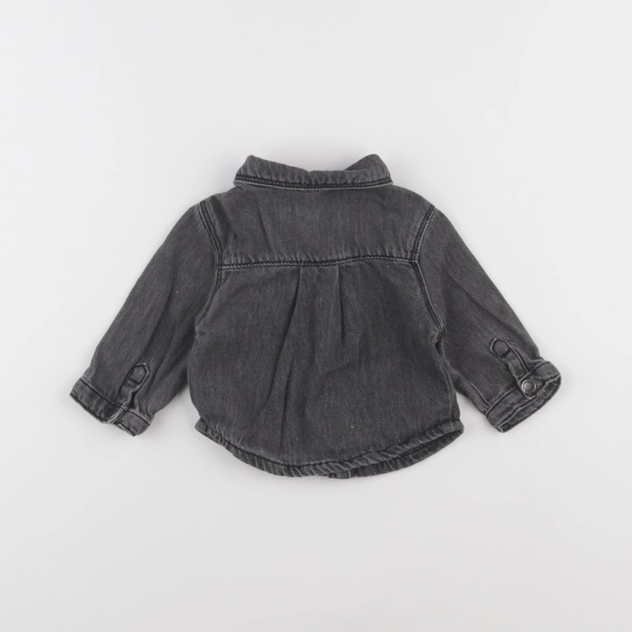 Vertbaudet - veste noir - 3 mois