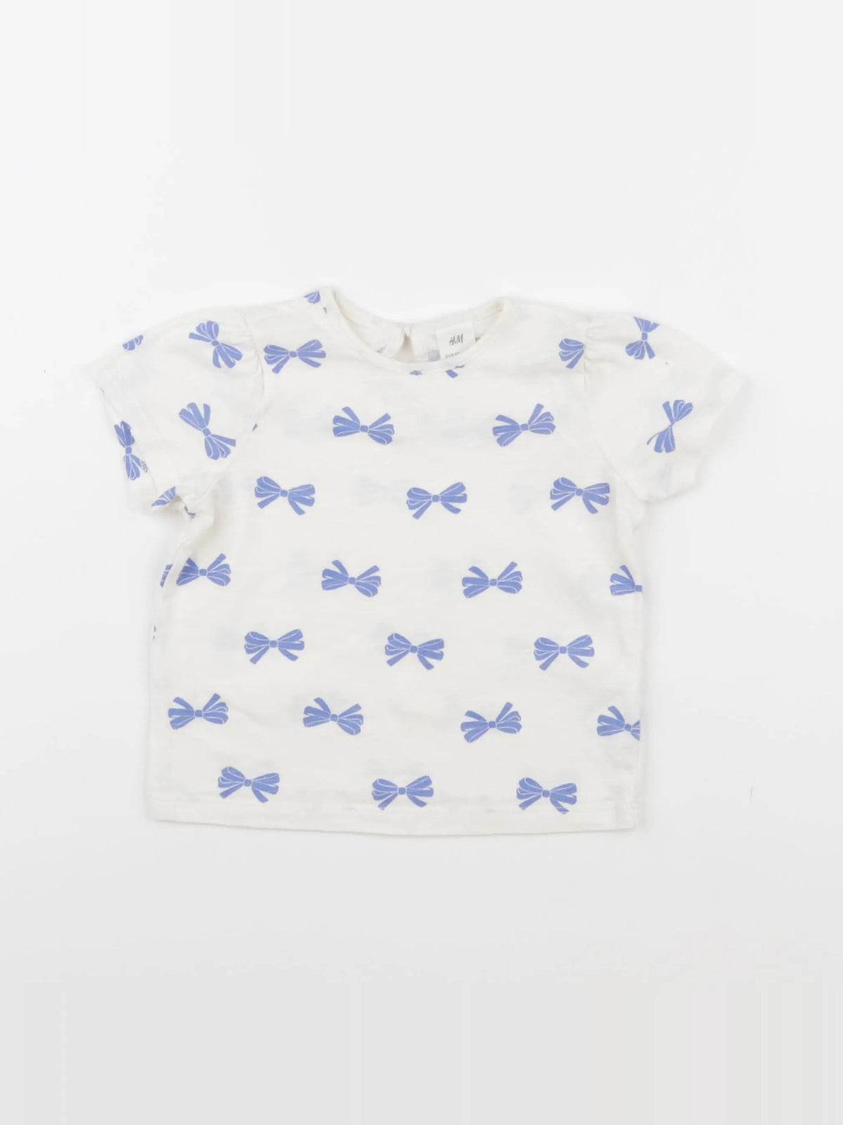 H&M - tee-shirt beige - 12 mois